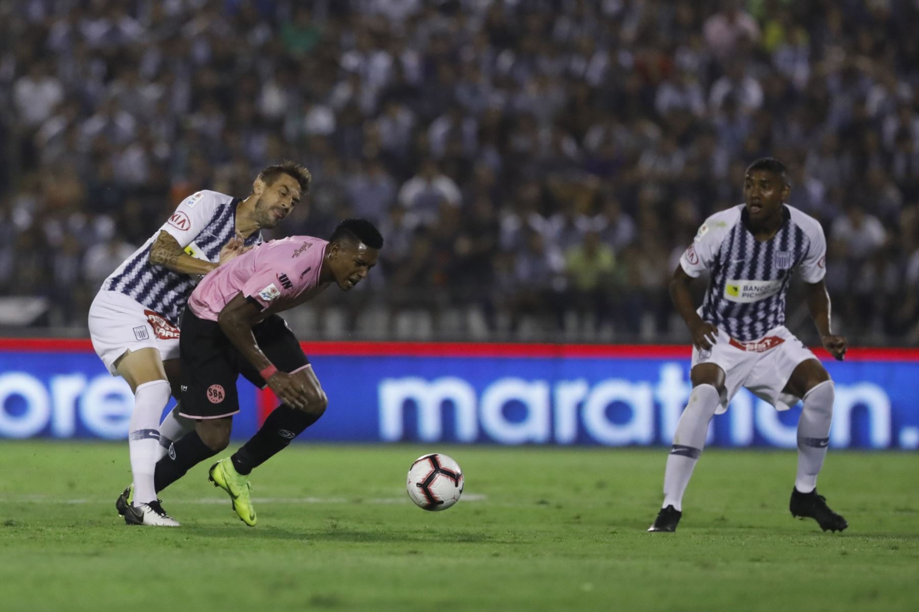 Alianza Lima, en el día de su aniversario, ganò 3-0 al Sport Boys del Callao en el inicio de la denominada Liga 1 del fútbol peruano.Foto: ANDINA/Internet