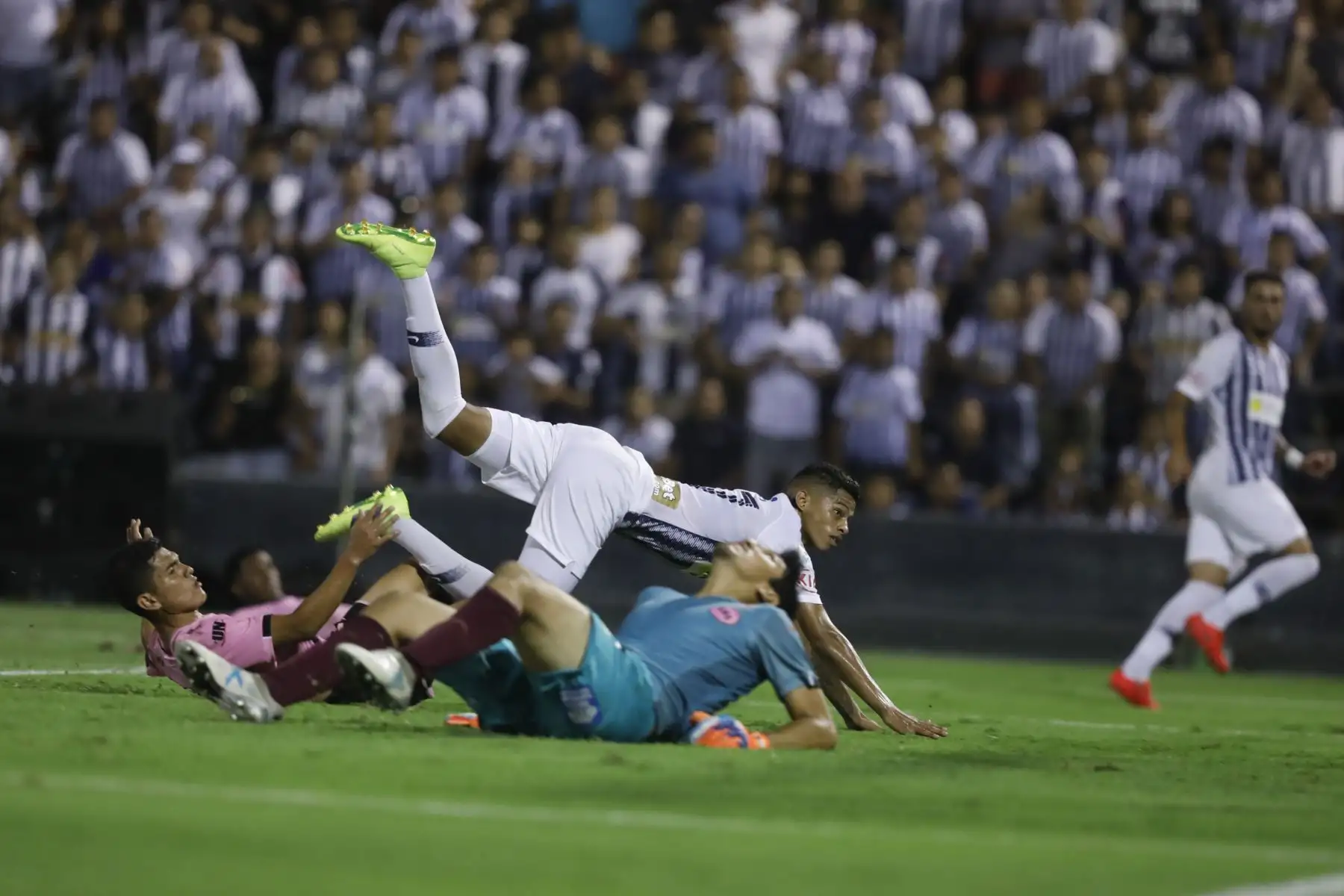 Alianza Lima, en el día de su aniversario, ganò 3-0 al Sport Boys del Callao en el inicio de la denominada Liga 1 del fútbol peruano.Foto: ANDINA/Internet