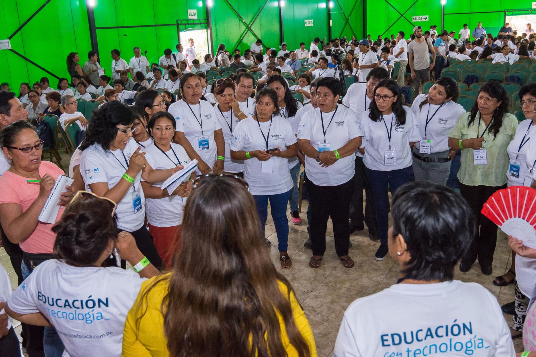 Profesores de todo el país en capacitación previa al inicio del año escolar. Foto: Andina/Difusión