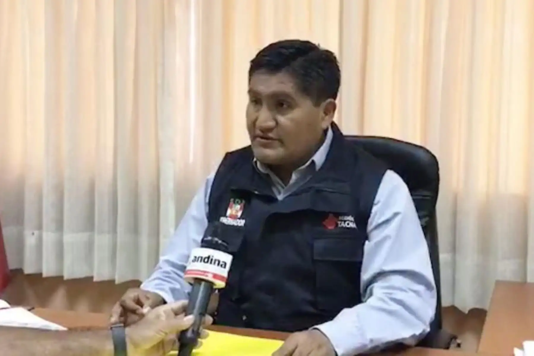 Gobernador regional de Tacna, Juan Tonconi.