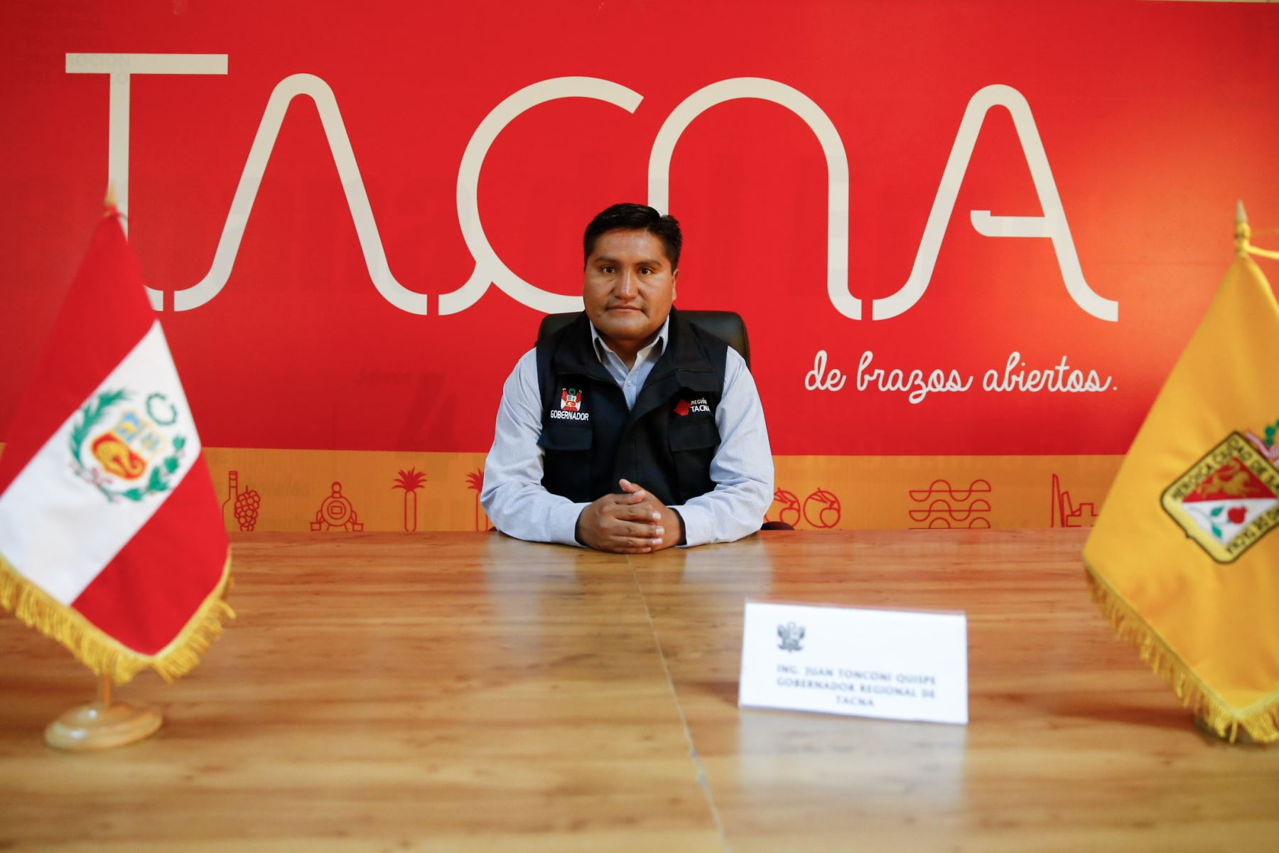 Gobernador regional de Tacna, Juan Tonconi.ANDINA/archivo