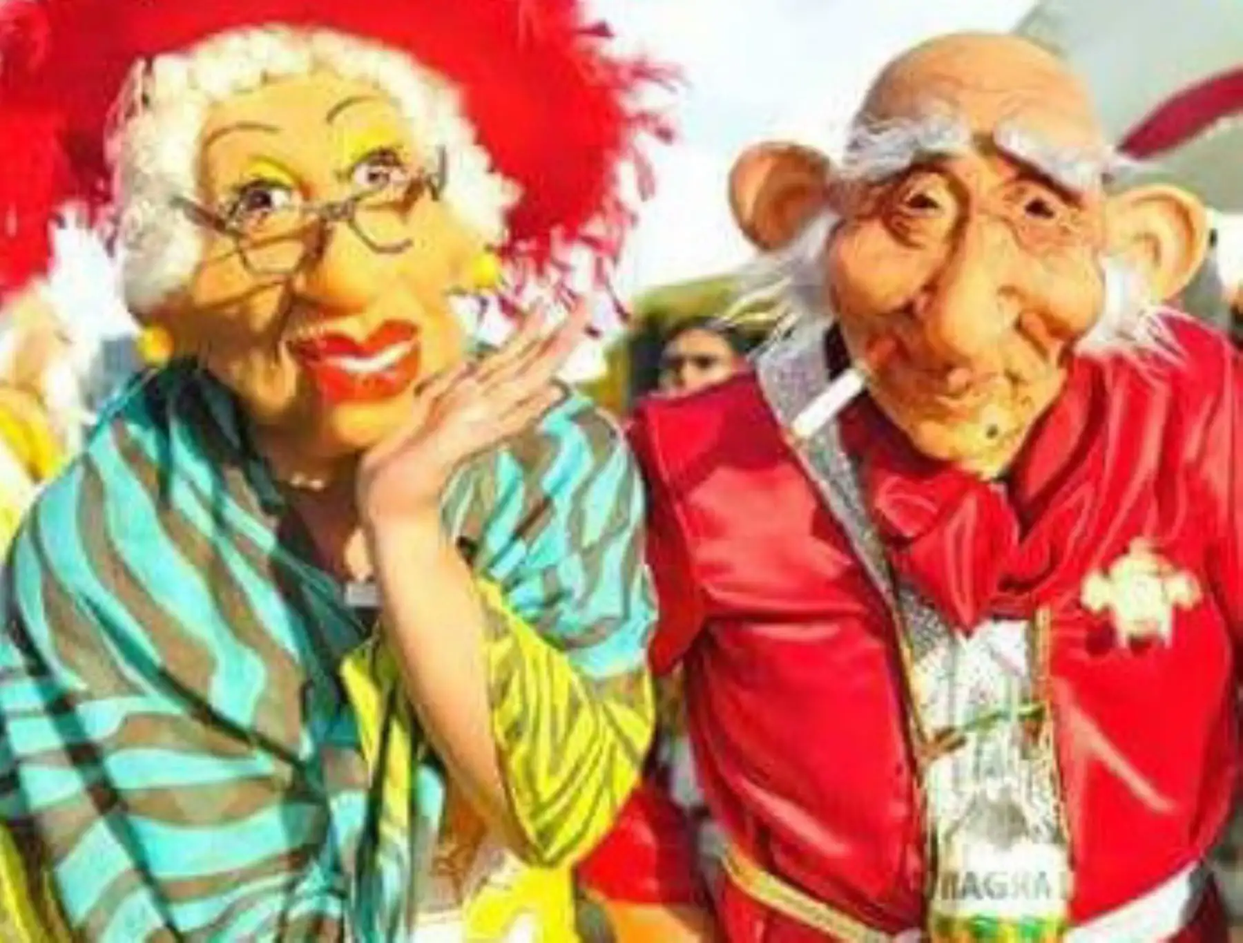 Matrimonio del Ño Carnavalón y Doña Carnavalona, una de las actividades más entrañables del Carnaval Cajamarquino