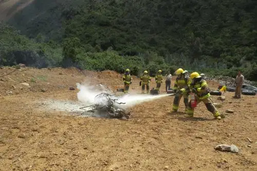 Capacitan a guardaparques de Parque Nacional Río Abiseo para afrontar incendios forestales