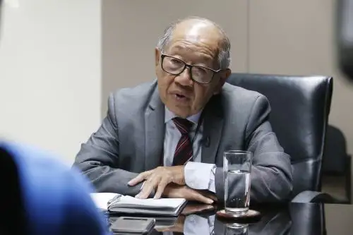 Julio Kuroiwa recomienda trabajar en prevención de riesgo de desastres. ANDINA/Nathalie Sayago