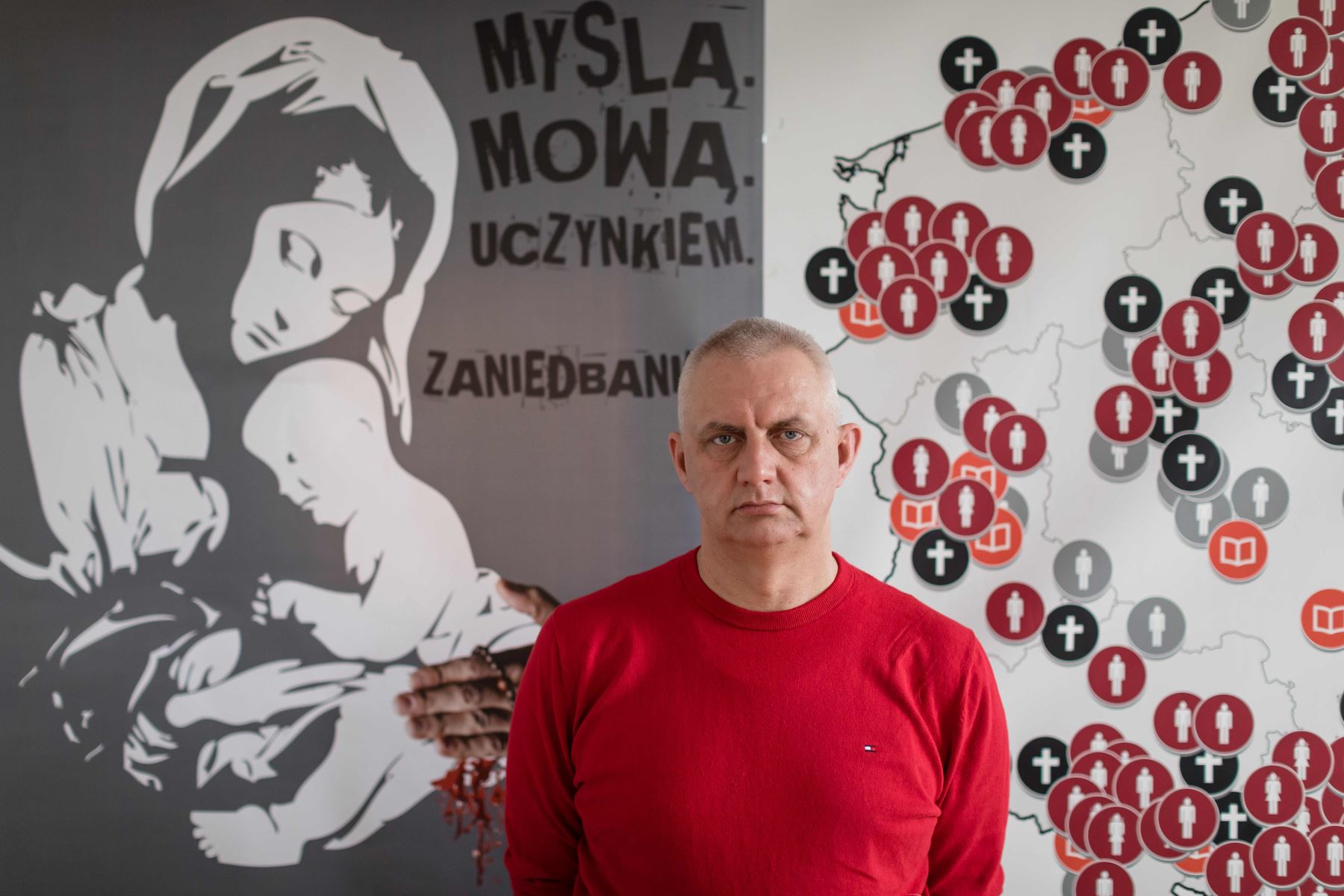 Marek Lisinski, víctima de abuso sexual y fundador de la Fundación Don