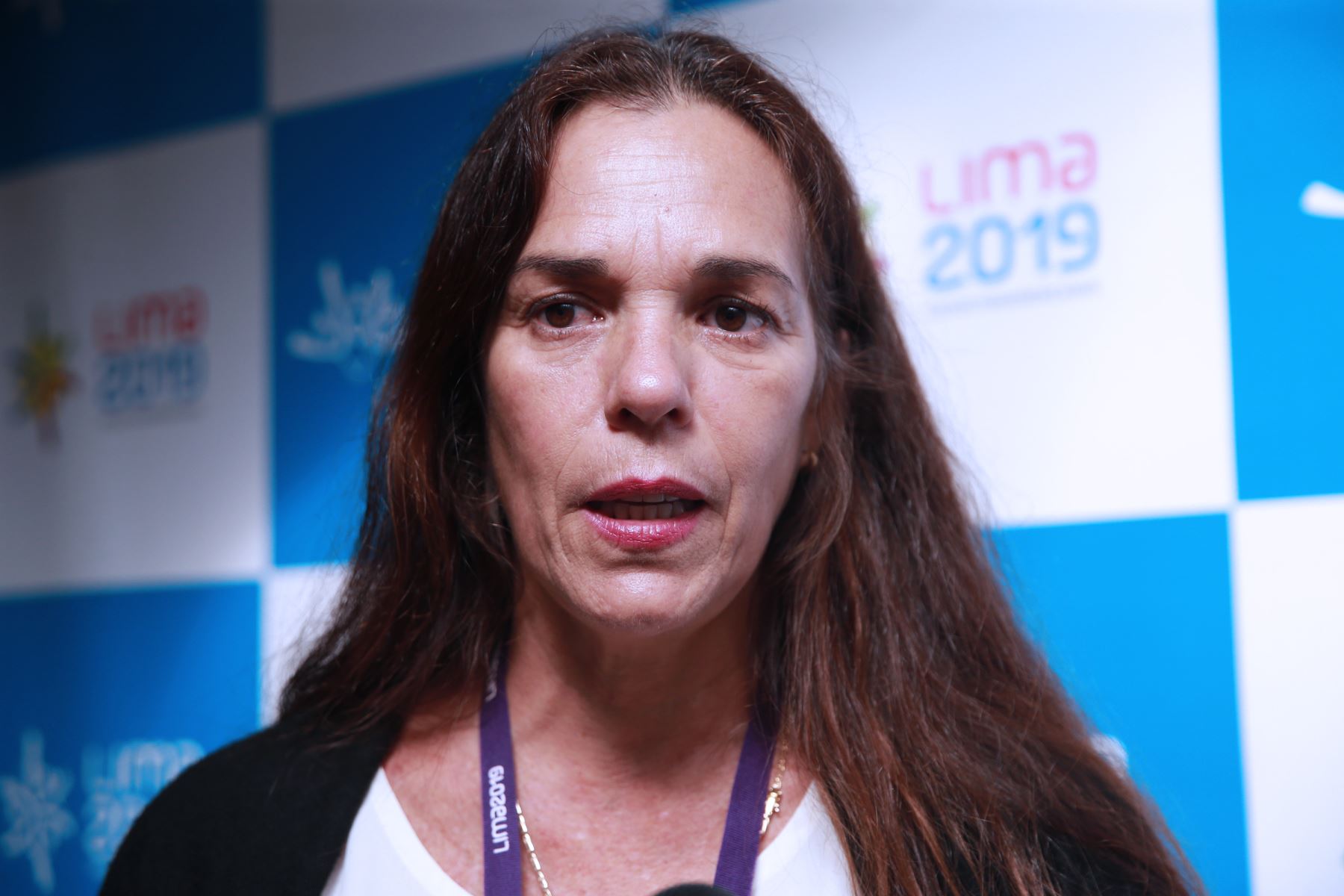 Presidenta de la Asociación Nacional Paralímpica del Perú, Lucha Villar ANDINA/Norman Córdova