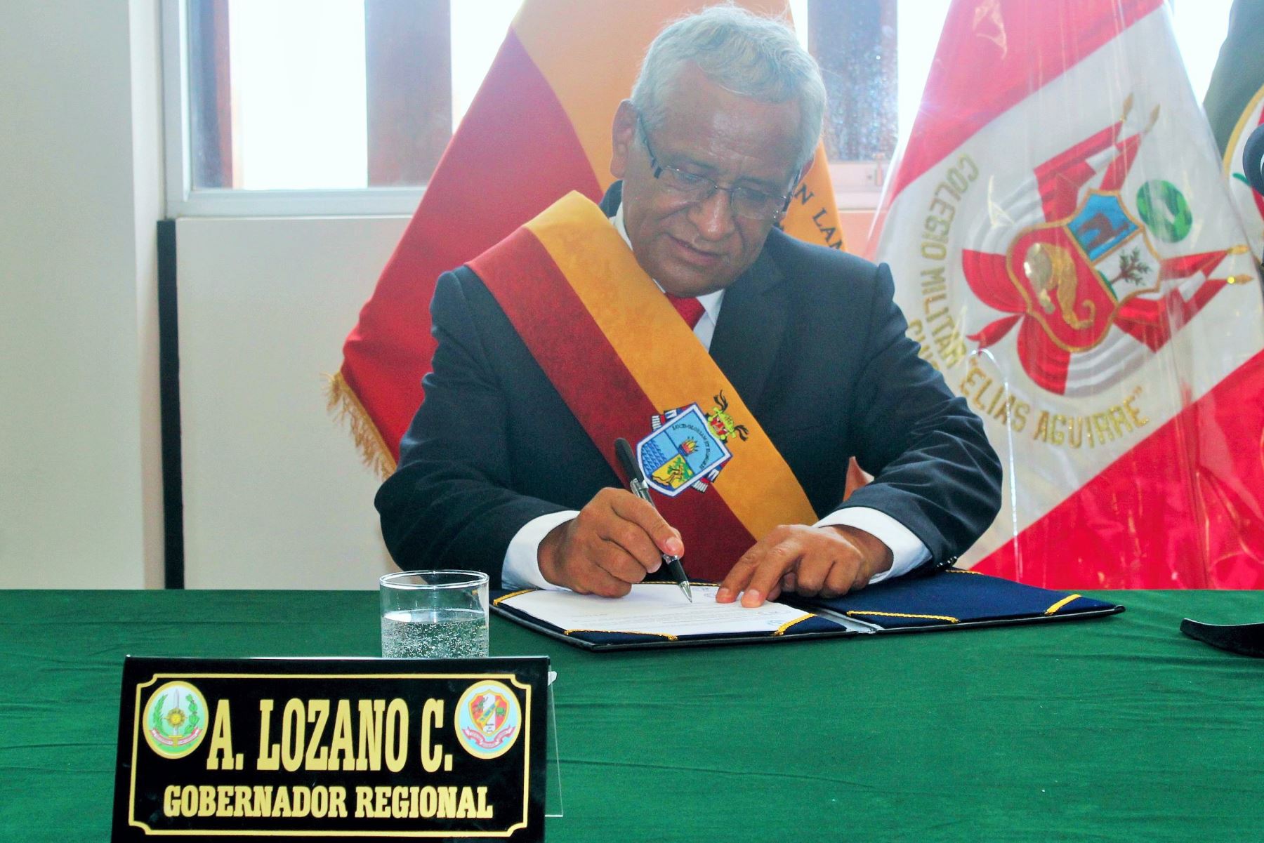El gobernador regional de Lambayeque, Anselmo Lozano, y 38 alcaldes de esta jurisdicción firmarán el Pacto por la Integridad el 27 de febrero.