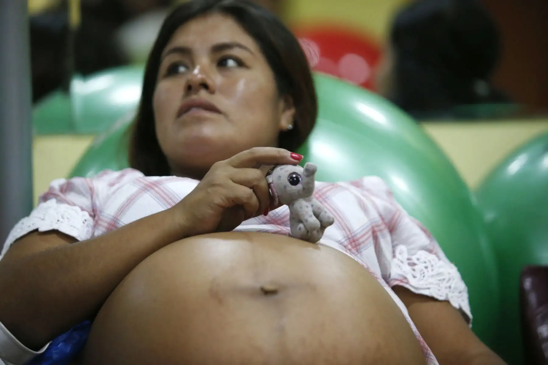 Servicio de psicoprofilaxis obstétrica y estimulación prenatal. El Instituto Materno Perinatal IMMPN ofrece asesoría prenatal para ayudar a las gestantes a tener un parto feliz. Promueve  el parto humanizado, parto con acompañante, parto vertical y parto con anestesia. Foto: ANDINA/Nathalie Sayago