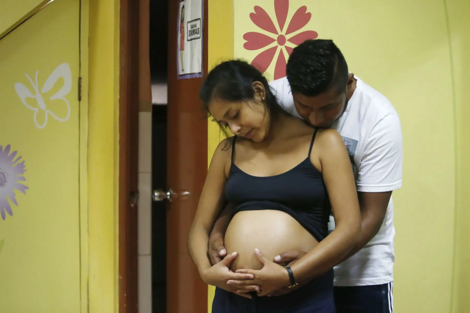 Servicio de psicoprofilaxis obstétrica y estimulación prenatal. El Instituto Materno Perinatal IMMPN ofrece asesoría prenatal para ayudar a las gestantes a tener un parto feliz. Promueve  el parto humanizado, parto con acompañante, parto vertical y parto con anestesia. Foto: ANDINA/Nathalie Sayago