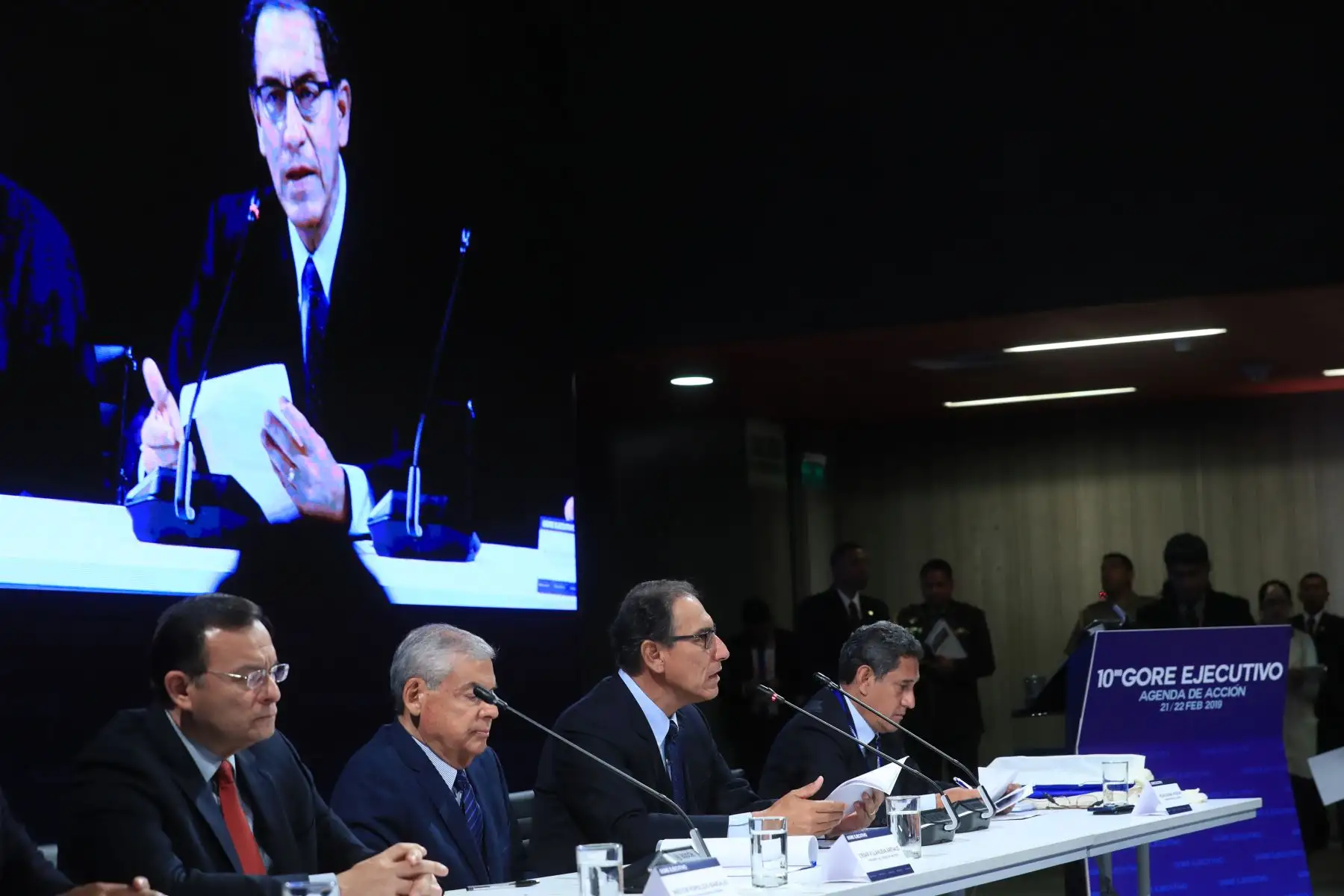 Presidente Vizcarra inaugura el 10mo. GORE Ejecutivo. Foto: ANDINA/Prensa Presidencia