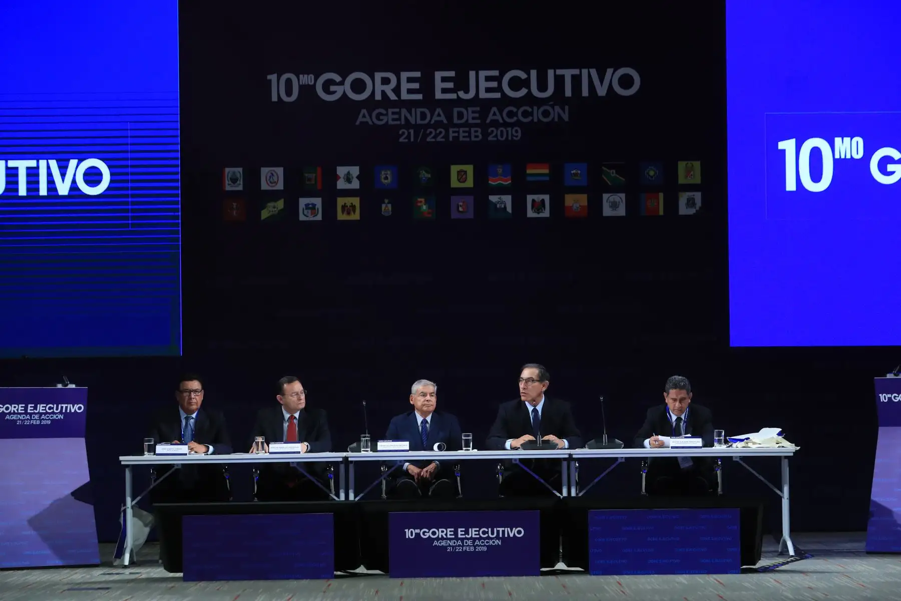 Presidente Vizcarra inaugura el 10mo. GORE Ejecutivo. Foto: ANDINA/Prensa Presidencia