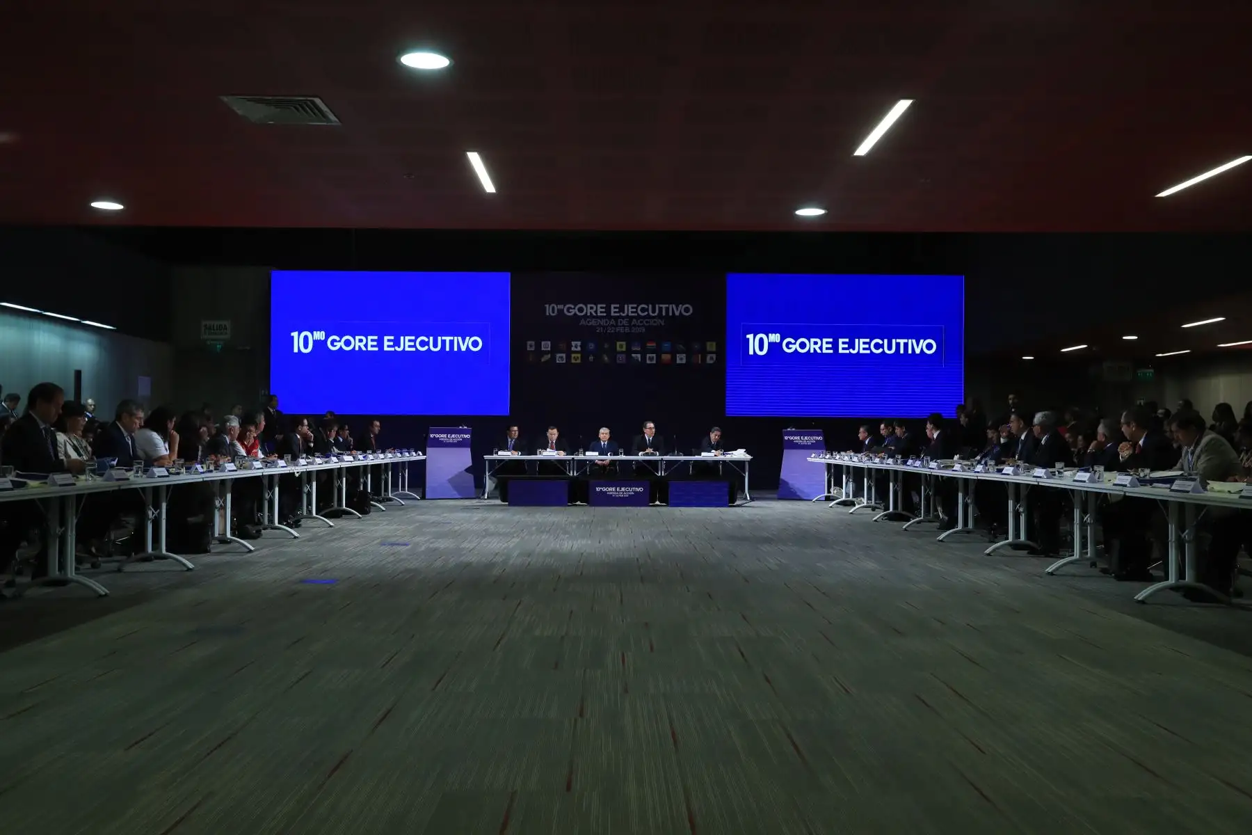 Presidente Vizcarra inaugura el 10mo. GORE Ejecutivo. Foto: ANDINA/Prensa Presidencia