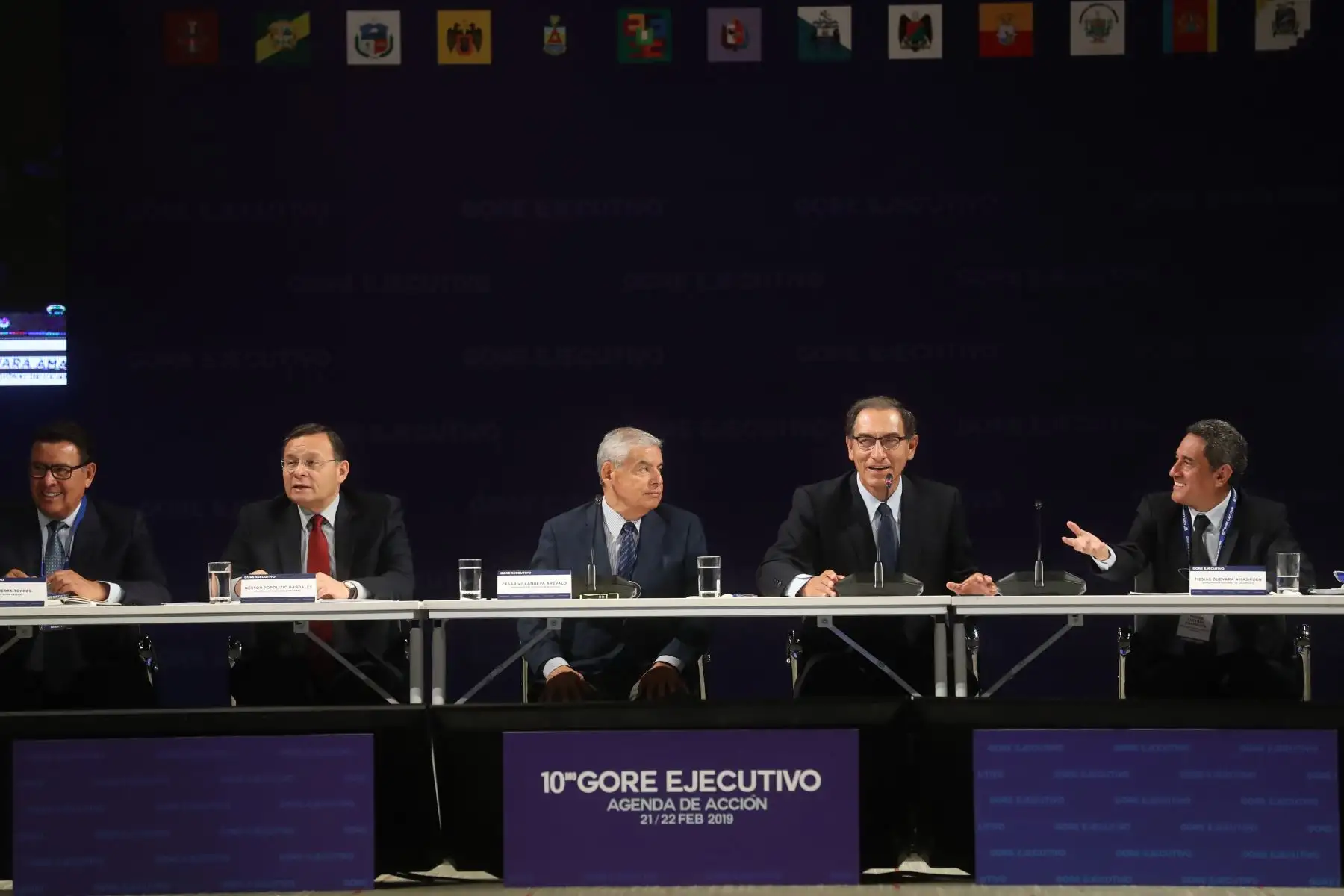 Presidente Vizcarra inaugura el 10mo. GORE Ejecutivo. Foto: ANDINA/Juan Carlos Guzmán