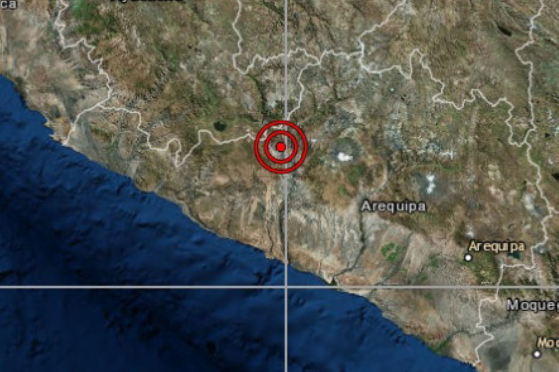 Un sismo de magnitud 5.1 remeció esta tarde la provincia de Páucar del Sara Sara, región Ayacucho,