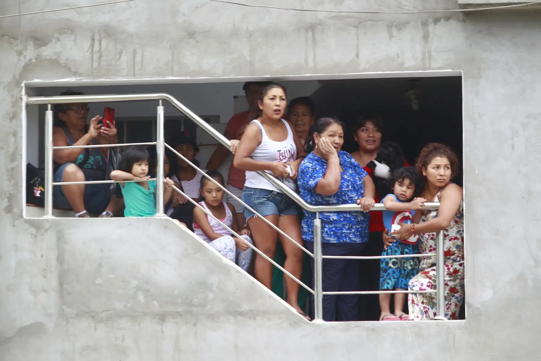 Alcalde de Lima , Jorge Muñoz supervisa simulacro de inundación en el Asentamiento Humano Nueva Alianza de Chaclacayo.