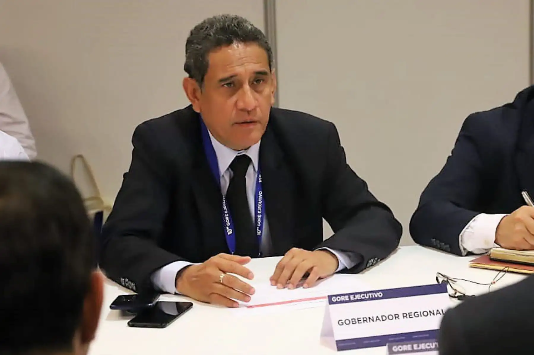 Gobernador de Cajamarca, Mesías Guevara, solicita que prime el diálogo en proyecto Tía María. ANDINA/Difusión