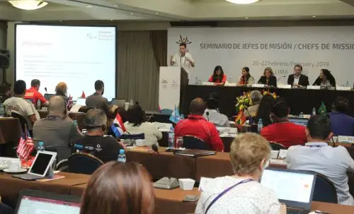 Finalizó la visita de jefes de misión Parapanamericanos a Lima.