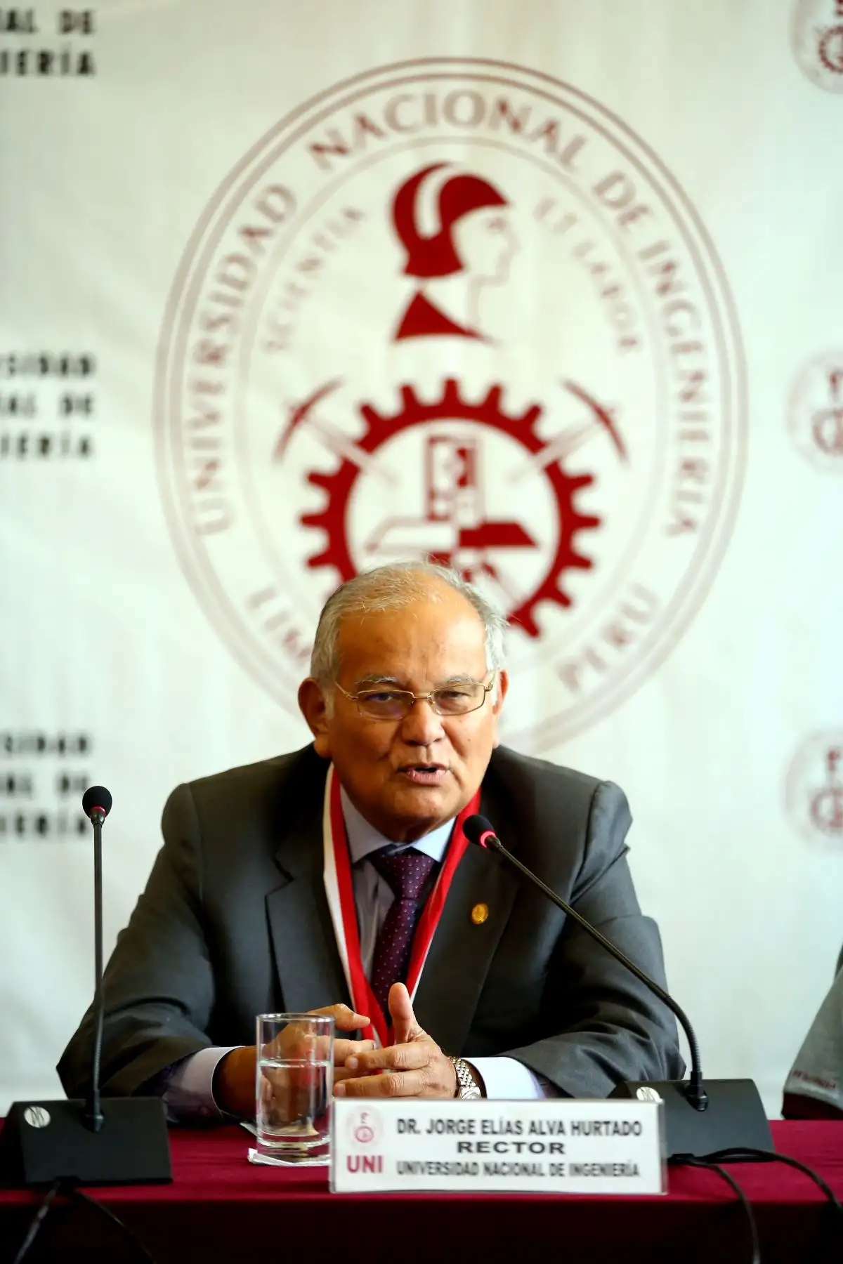 Reconocimiento de los primeros puestos al examen de admisión 2019 en la Universidad Nacional de Ingeniería. Foto: ANDINA/Luis Iparraguirre