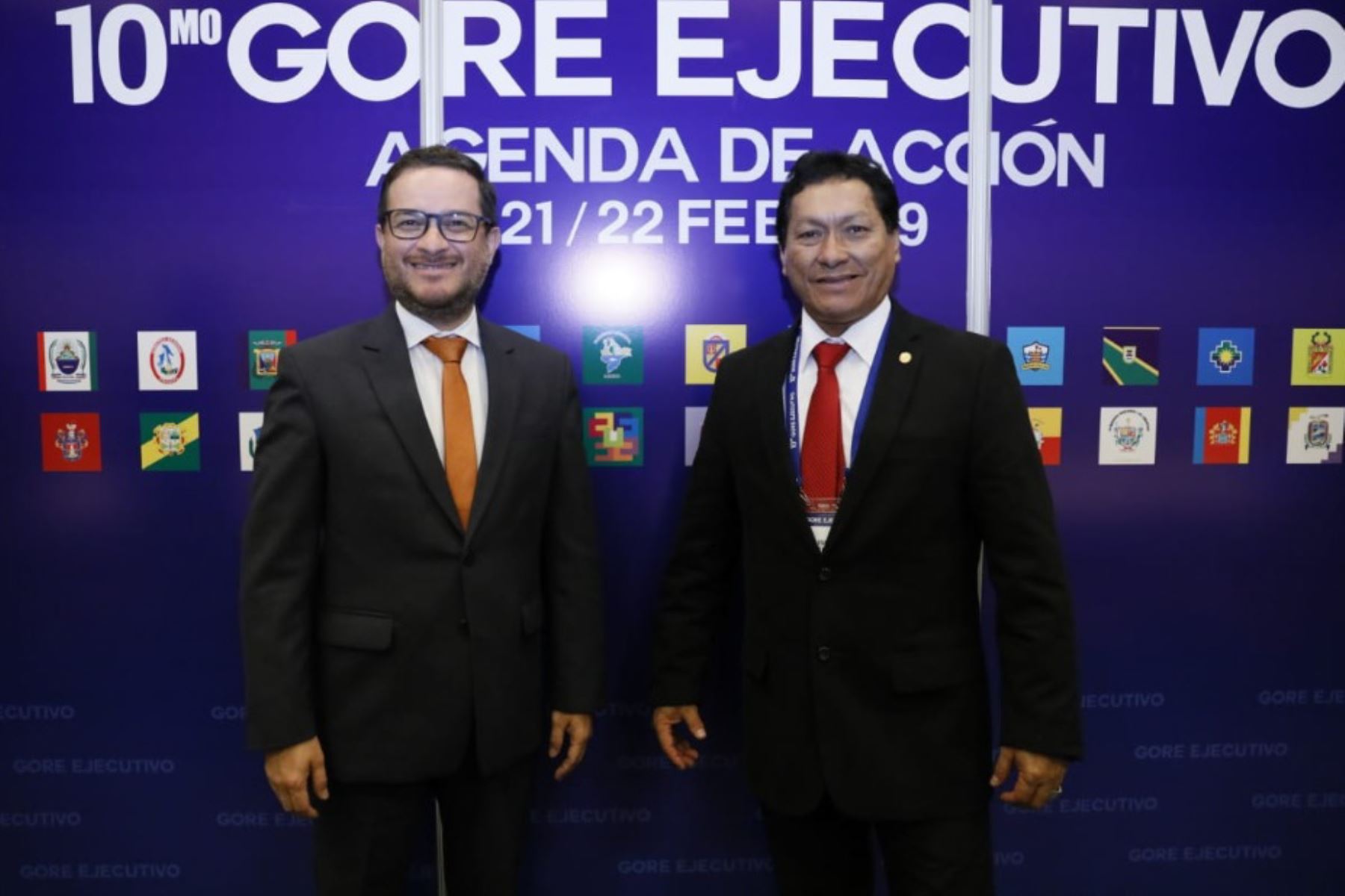 Durante su participación en la décima edición del Gore Ejecutivo, el gobernador Ochoa Sosa sostuvo un encuentro con el ministro de Comercio Exterior y Turismo, Edgar Vásquez