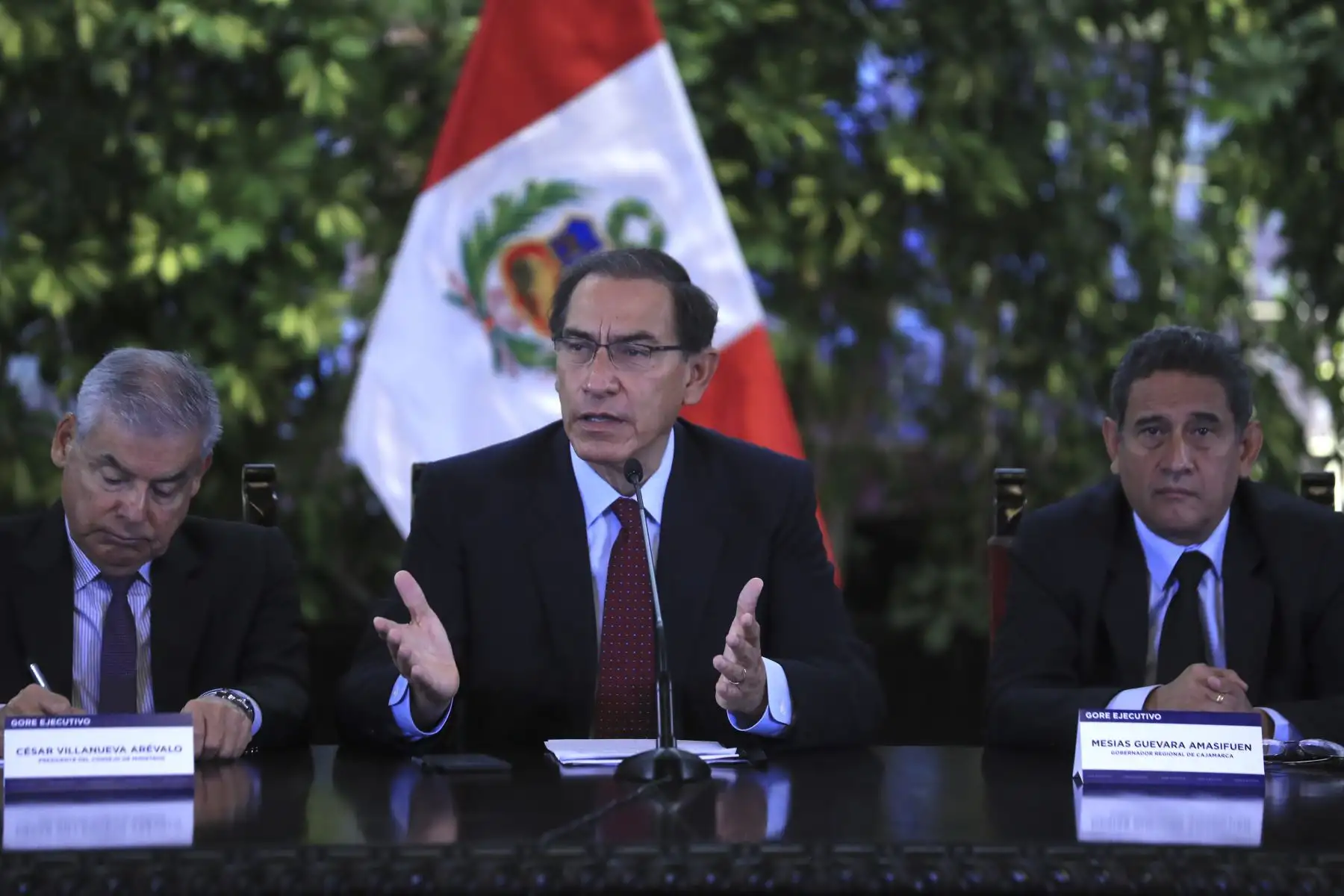 Presidente Vizcarra clausura X Gore Ejecutivo en Palacio de Gobierno. Foto: ANDINA/Prensa Presidencia