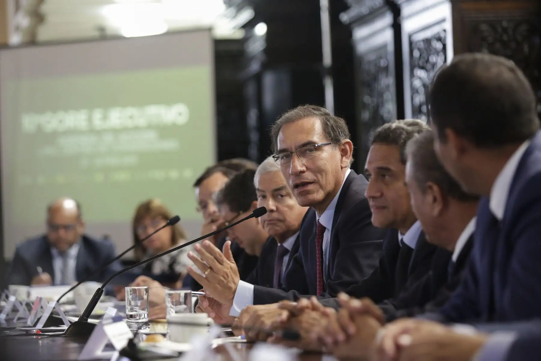 Presidente Vizcarra clausura X Gore Ejecutivo en Palacio de Gobierno. Foto: ANDINA/Prensa Presidencia