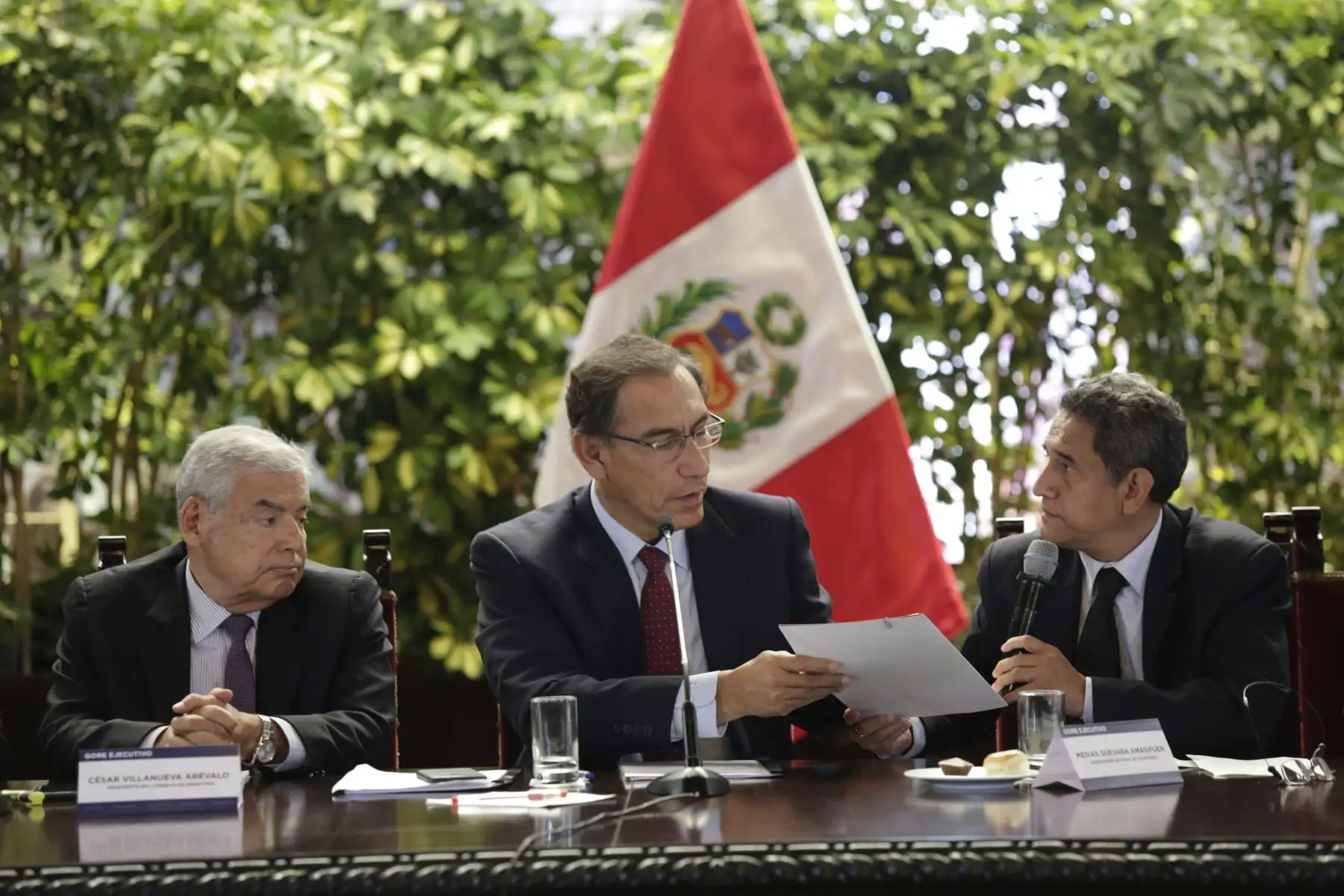 Presidente Vizcarra clausura X Gore Ejecutivo en Palacio de Gobierno. Foto: ANDINA/Prensa Presidencia