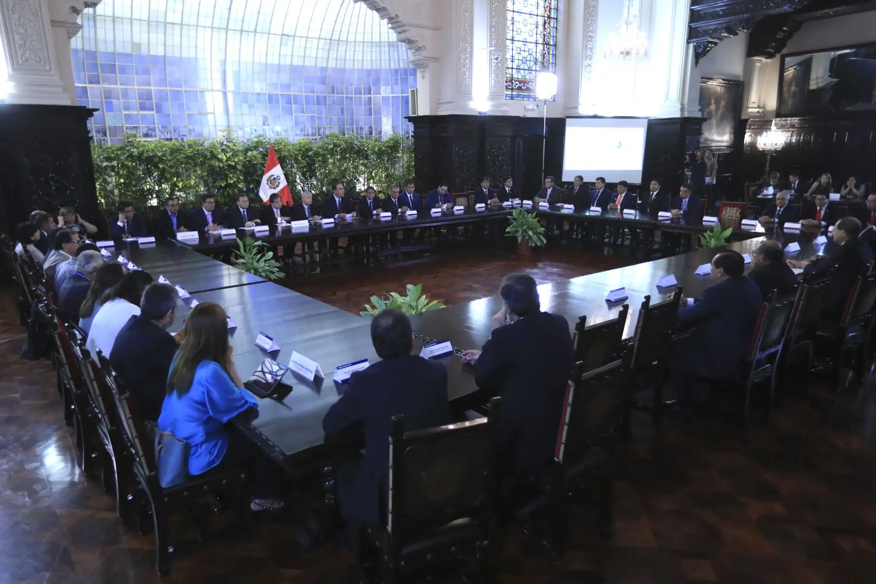 Presidente Vizcarra clausura X Gore Ejecutivo en Palacio de Gobierno. Foto: ANDINA/Prensa Presidencia