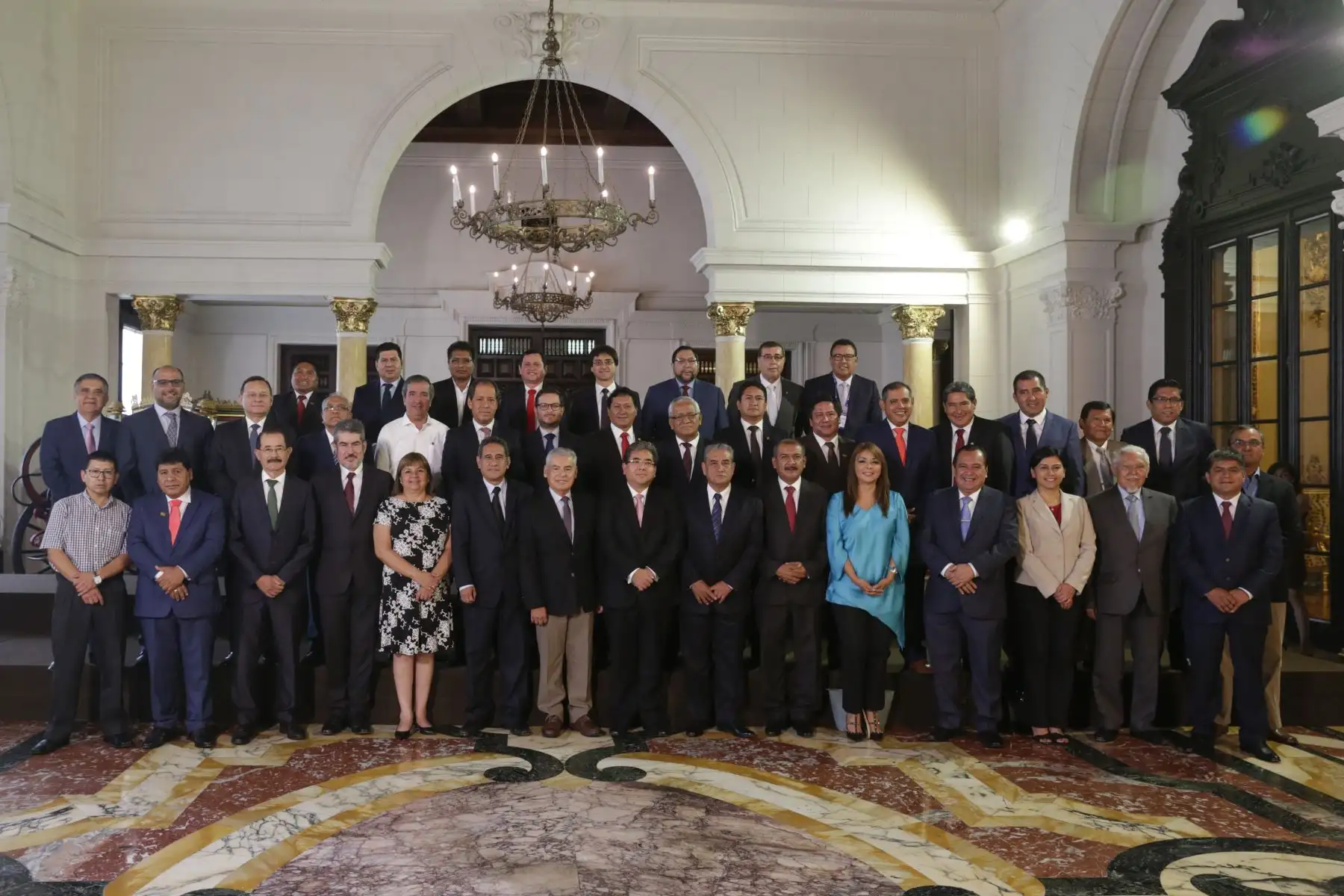 Presidente Vizcarra clausura X Gore Ejecutivo en Palacio de Gobierno. Foto: ANDINA/Prensa Presidencia