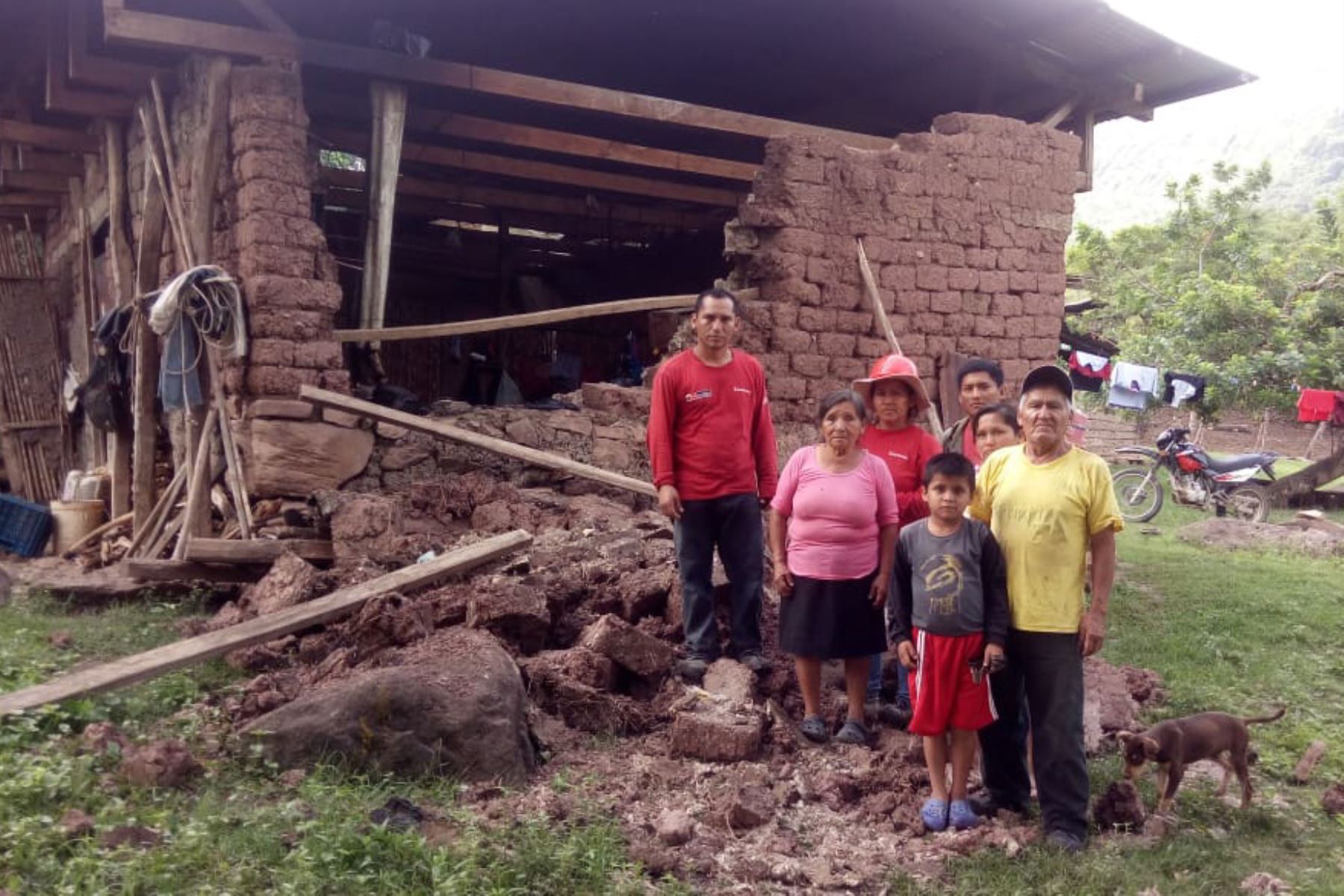 Sismo de magnitud 7.7 en Loreto causó daños en Cajamarca y Amazonas. ANDINA/Difusión