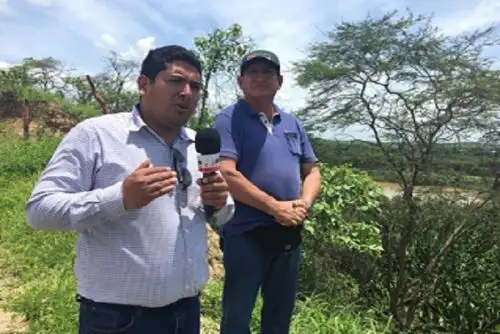 Minagri interviene en río Tumbes para prevenir daños ante posible crecida. ANDINA/Difusión