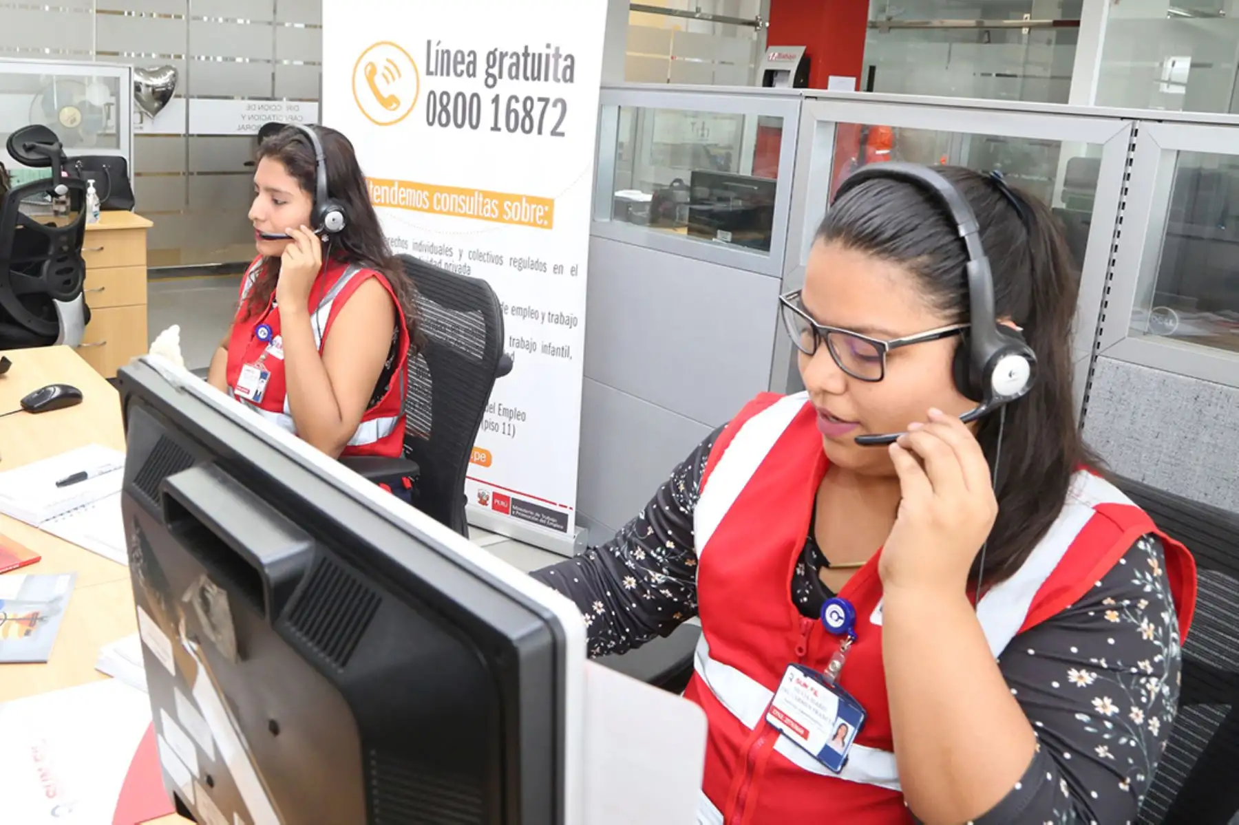 Línea de Sunafil para trabajadores operará desde la próxima semana. Foto: Difusión.