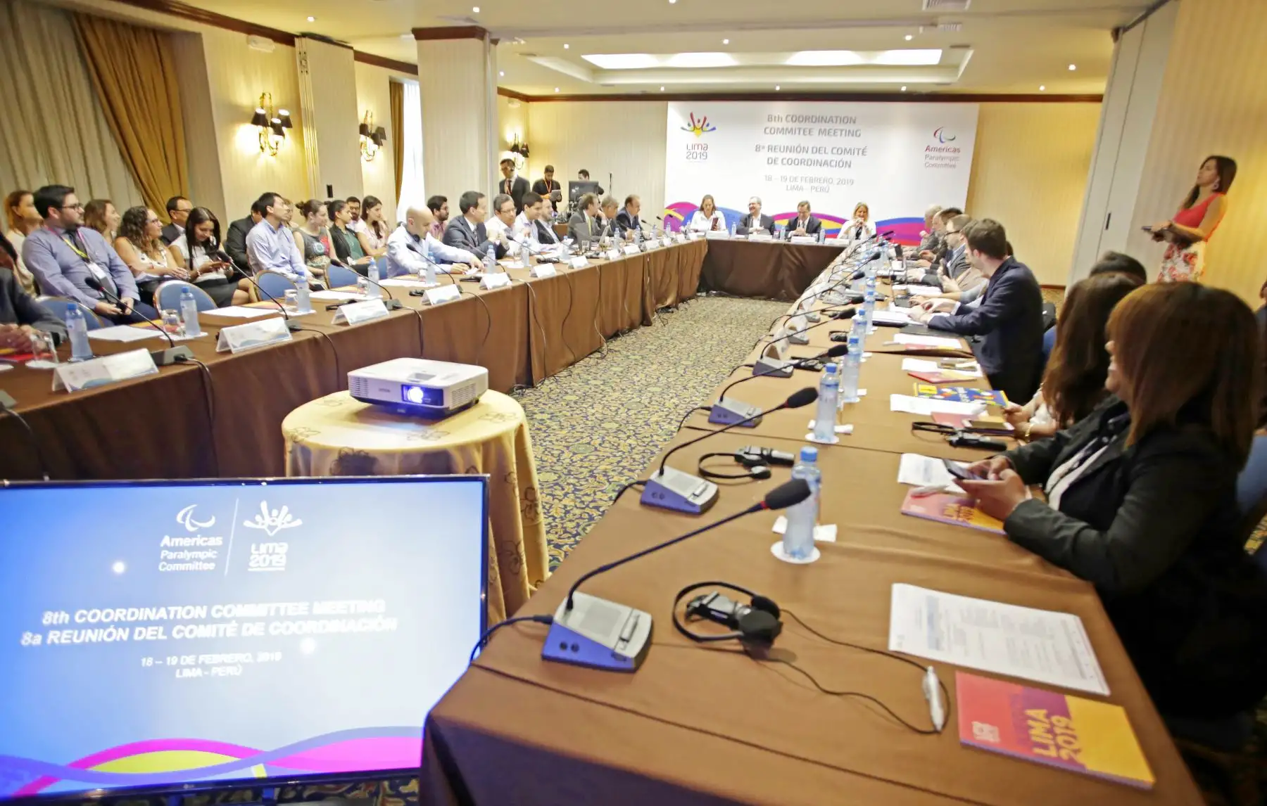 8° reunión de coordinación de los Juegos Parapanamericanos Lima 2019.  Foto: ANDINA/Difusión