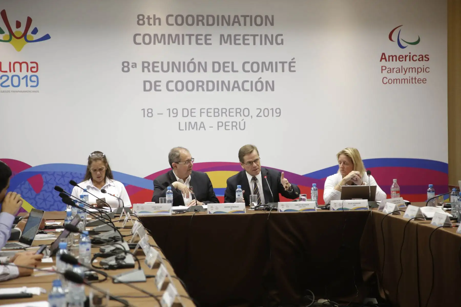 8° reunión de coordinación de los Juegos Parapanamericanos Lima 2019.  Foto: ANDINA/Difusión