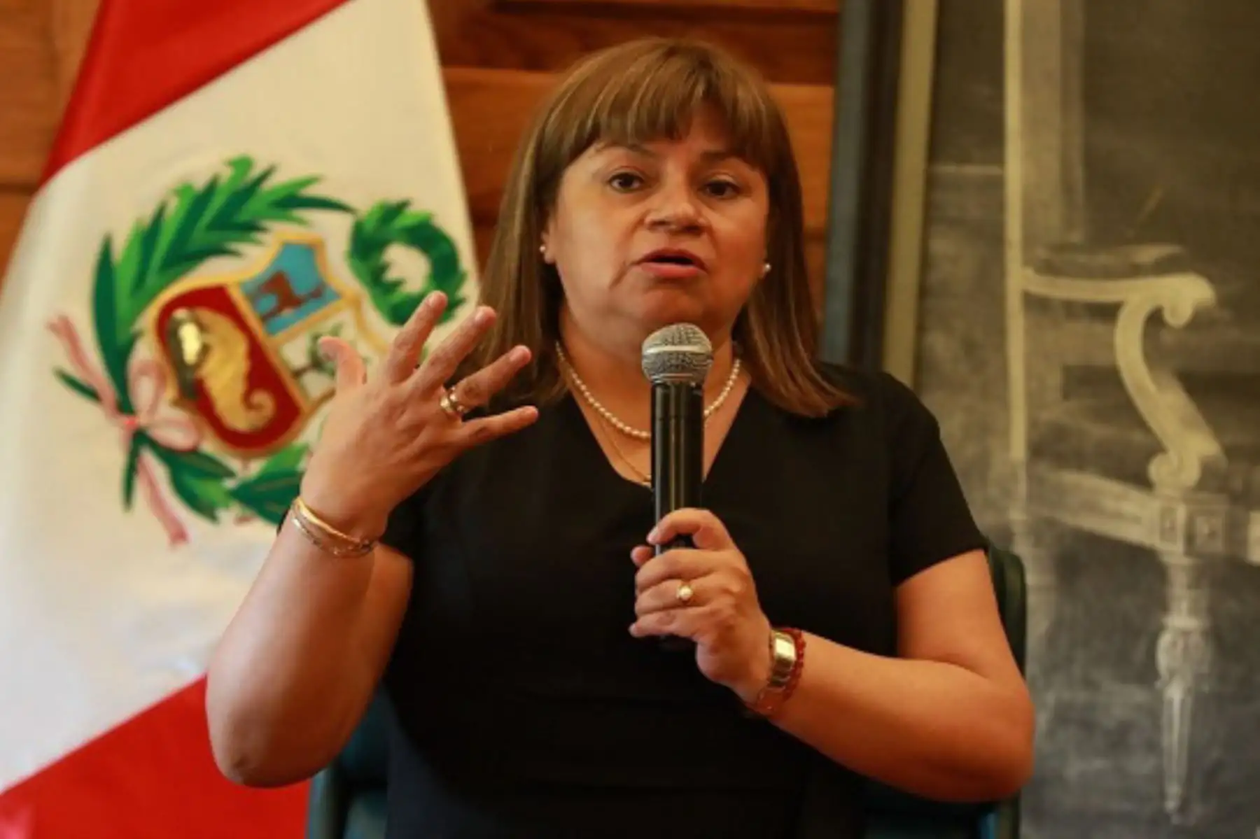 Ministra de Salud, Zulema Tomás. Foto; Minsa