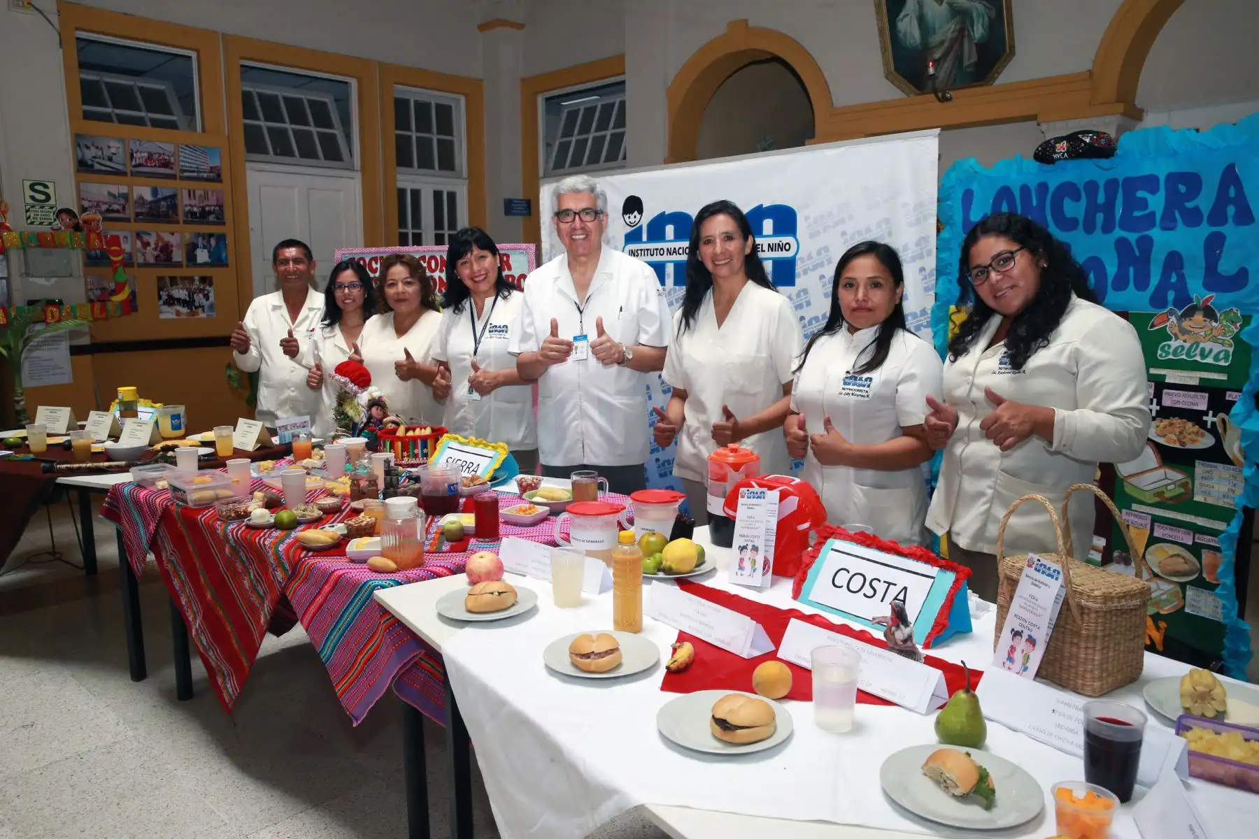 Loncheras  Regionales  Saludables Foto: ANDINA/Norman Córdova