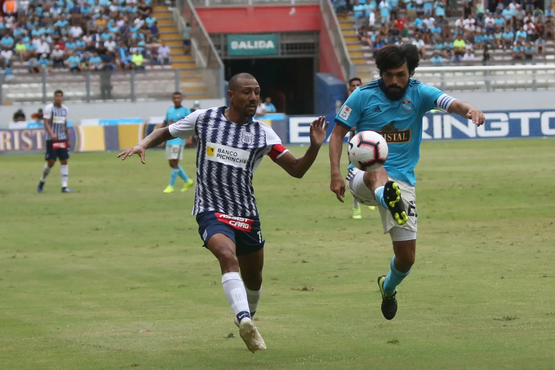 Partido por la 2da fecha de la liga 1 Movistar, entre Sporting Cristal y Alianza Lima,en el estadio nacional.Foto:ANDINA/Jhony Laurente