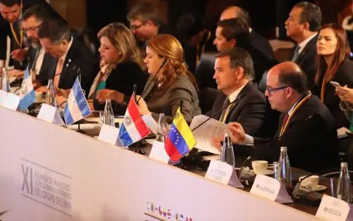 Grupo de Lima se reúne en Bogotá, Colombia, para tratar situación de Venezuela.