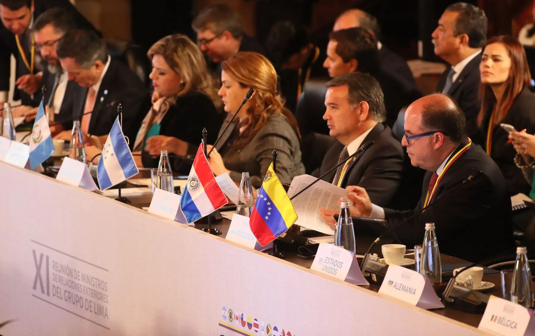 Grupo de Lima se reúne en Bogotá, Colombia, para tratar situación de Venezuela.