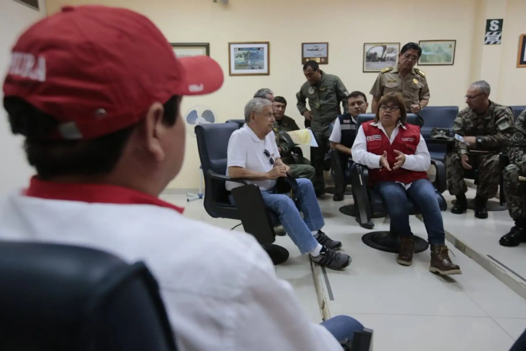 Presidente del Consejo de Ministros, César Villanueva, supervisa acciones ante incremento de lluvias en Piura.