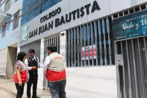 Clausuraron colegio privado en San Juan de Miraflores por no tener licencia de funcionamiento e incumplir diversas normas de seguridad. ANDINA/Difusión