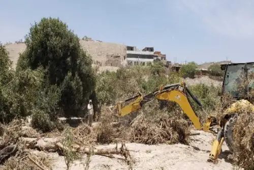 En la región Moquegua, 860 hectáreas agrícolas afectadas por el incremento de lluvias y desborde de los ríos serán rehabilitadas en los distritos de Moquegua, Ilo, Torata y Samegua, como parte de las acciones de respuesta que realiza el Ministerio de Agricultura y Riego (Minagri), a través de Agro Rural, en las jurisdicciones declaradas en estado de emergencia por el Poder Ejecutivo.