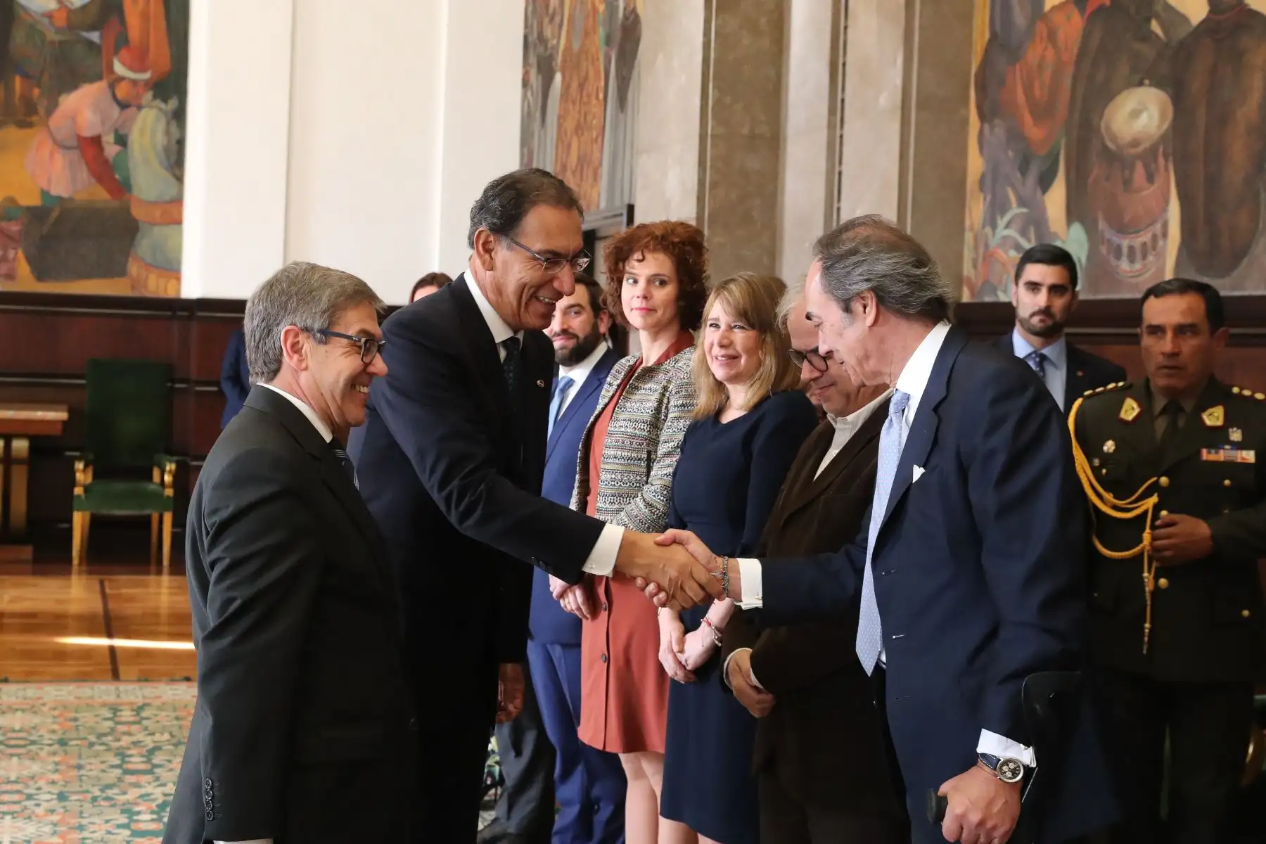 Presidente Martín Vizcarra realiza una Visita de Estado en Lisboa (Portugal) en la que sostuvo importantes reuniones con su par portugués, Marcelo Rebelo de Sousa; el primer ministro de ese país y con la Asamblea Nacional de Portugal. Foto: ANDINA/Presidencia