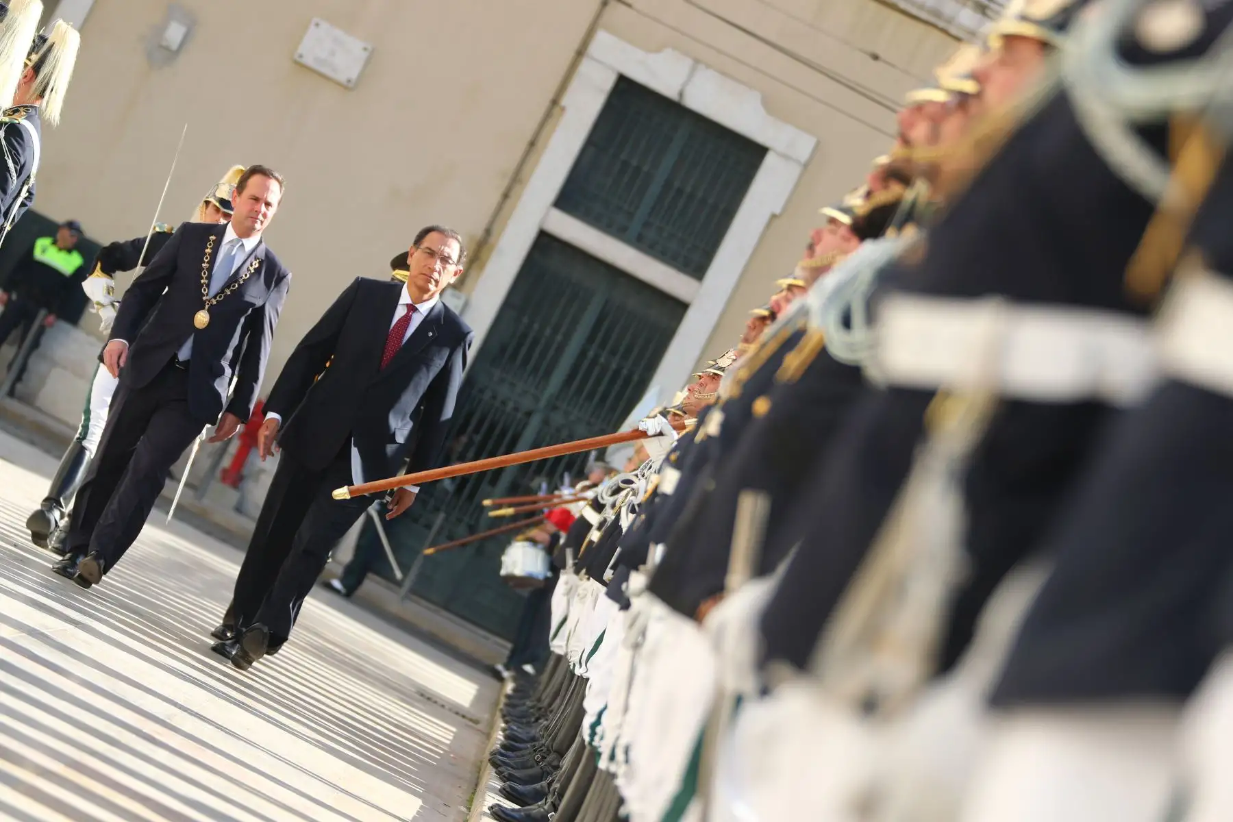 Presidente Martín Vizcarra realiza una Visita de Estado en Lisboa (Portugal) en la que sostuvo importantes reuniones con su par portugués, Marcelo Rebelo de Sousa; el primer ministro de ese país y con la Asamblea Nacional de Portugal. Foto: ANDINA/Presidencia
