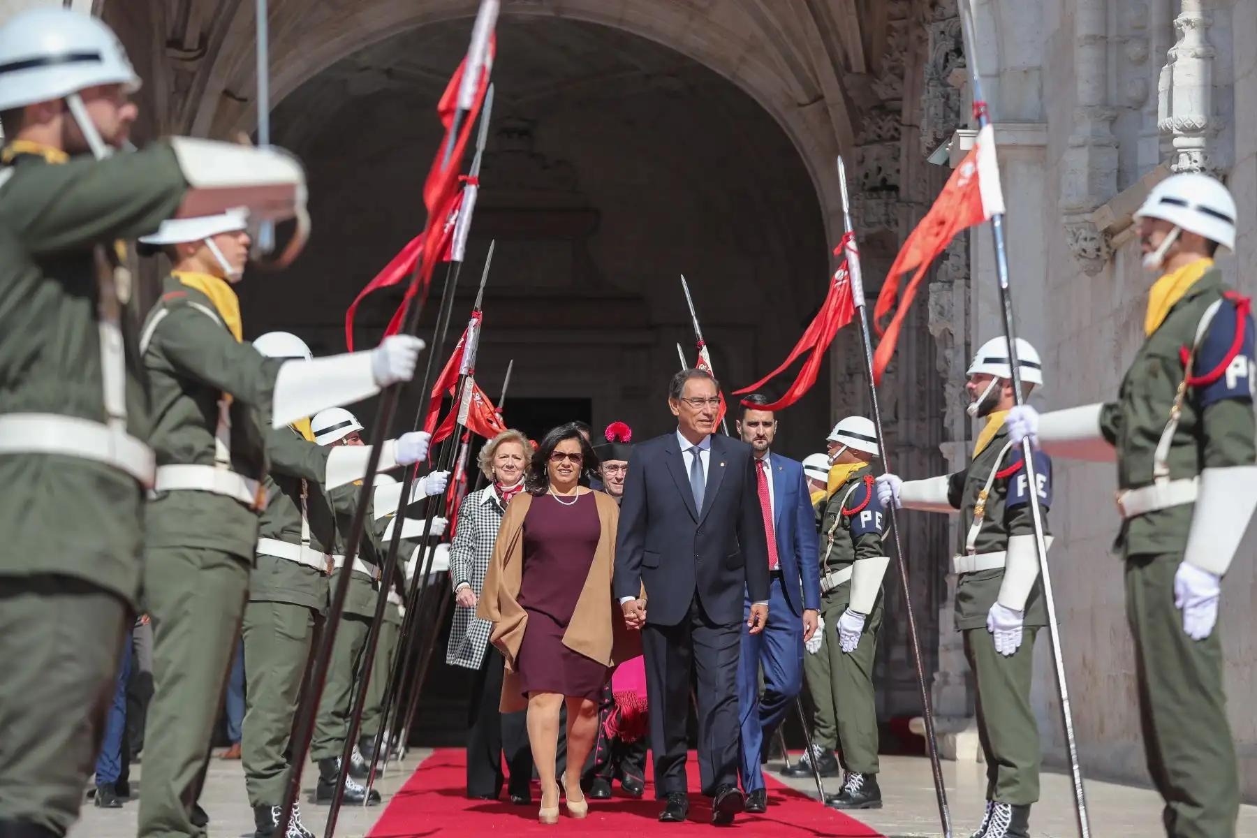 Presidente Martín Vizcarra realiza una Visita de Estado en Lisboa (Portugal) en la que sostuvo importantes reuniones con su par portugués, Marcelo Rebelo de Sousa; el primer ministro de ese país y con la Asamblea Nacional de Portugal. Foto: ANDINA/Presidencia