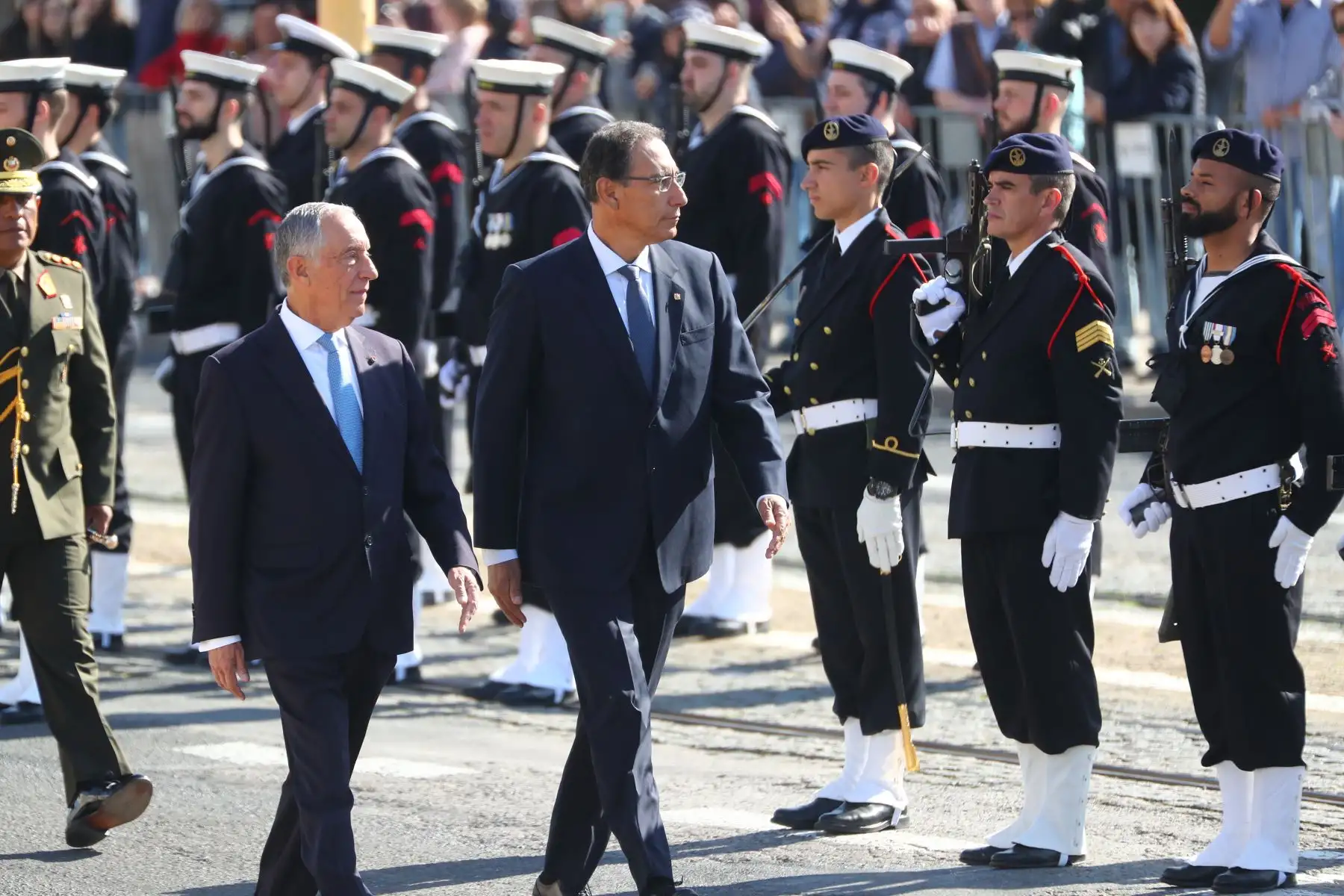 Presidente Martín Vizcarra realiza una Visita de Estado en Lisboa (Portugal) en la que sostuvo importantes reuniones con su par portugués, Marcelo Rebelo de Sousa; el primer ministro de ese país y con la Asamblea Nacional de Portugal. Foto: ANDINA/Presidencia