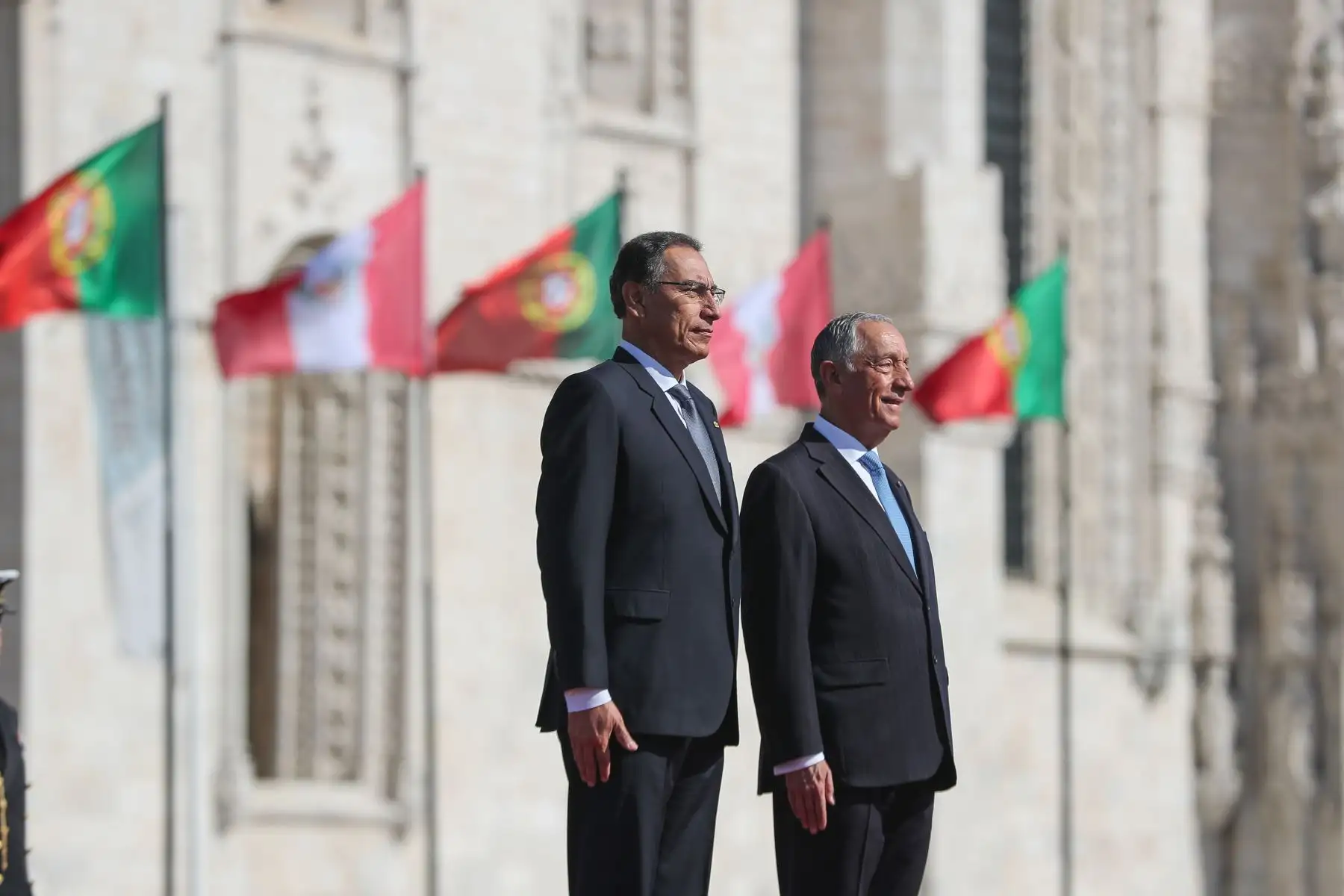 Presidente Martín Vizcarra realiza una Visita de Estado en Lisboa (Portugal) en la que sostuvo importantes reuniones con su par portugués, Marcelo Rebelo de Sousa; el primer ministro de ese país y con la Asamblea Nacional de Portugal. Foto: ANDINA/Presidencia