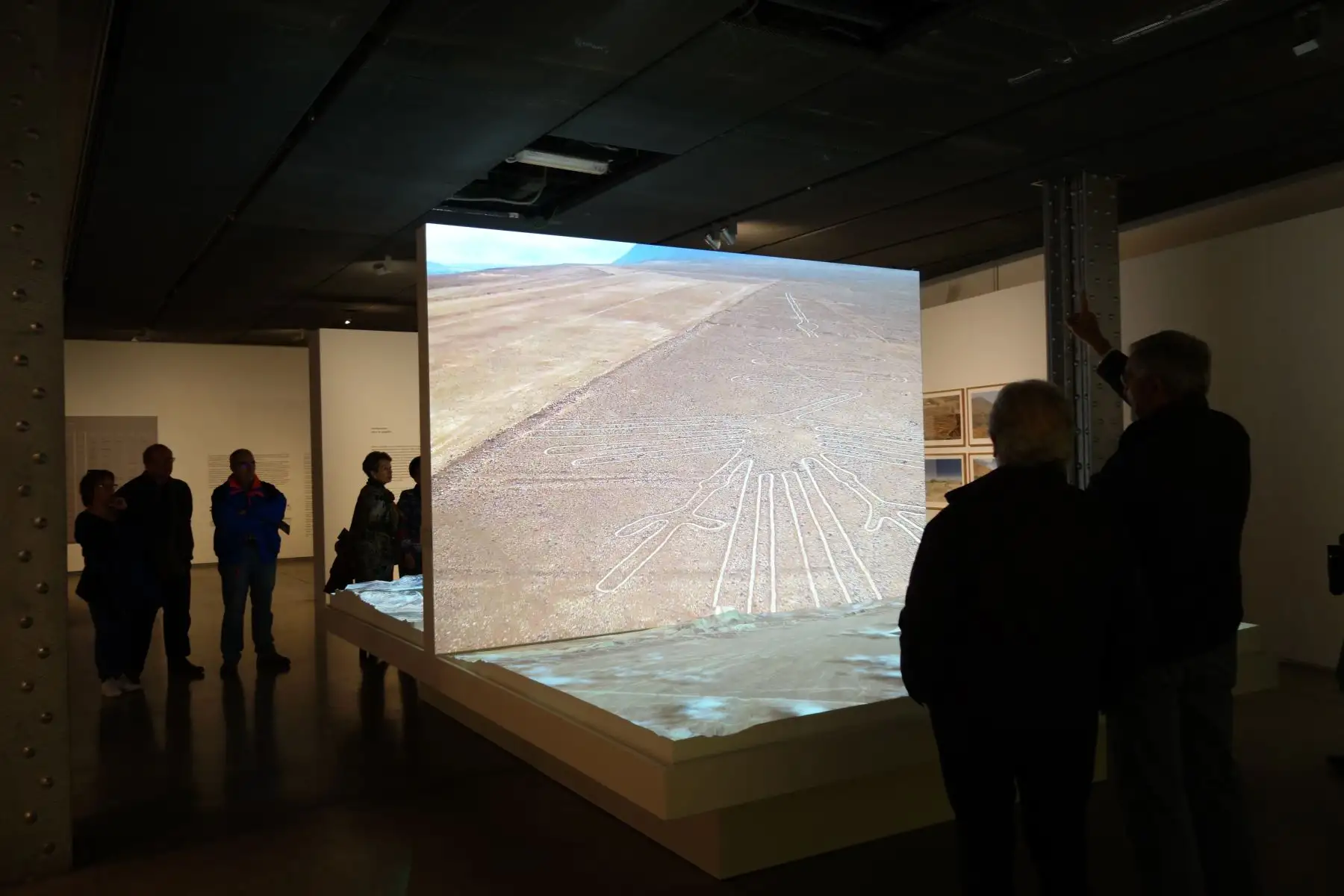 Exposición sobre la cultura Nasca, "Nasca. Buscando huellas en el desierto", que se desarrolla en Espacio Fundación Telefónica, en el Centro de Madrid, como parte de las actividades de #ARCOmadrid2019, donde el Perú es invitado de honor. Foto: ANDINA/José Vadillo Vila @vadillovila