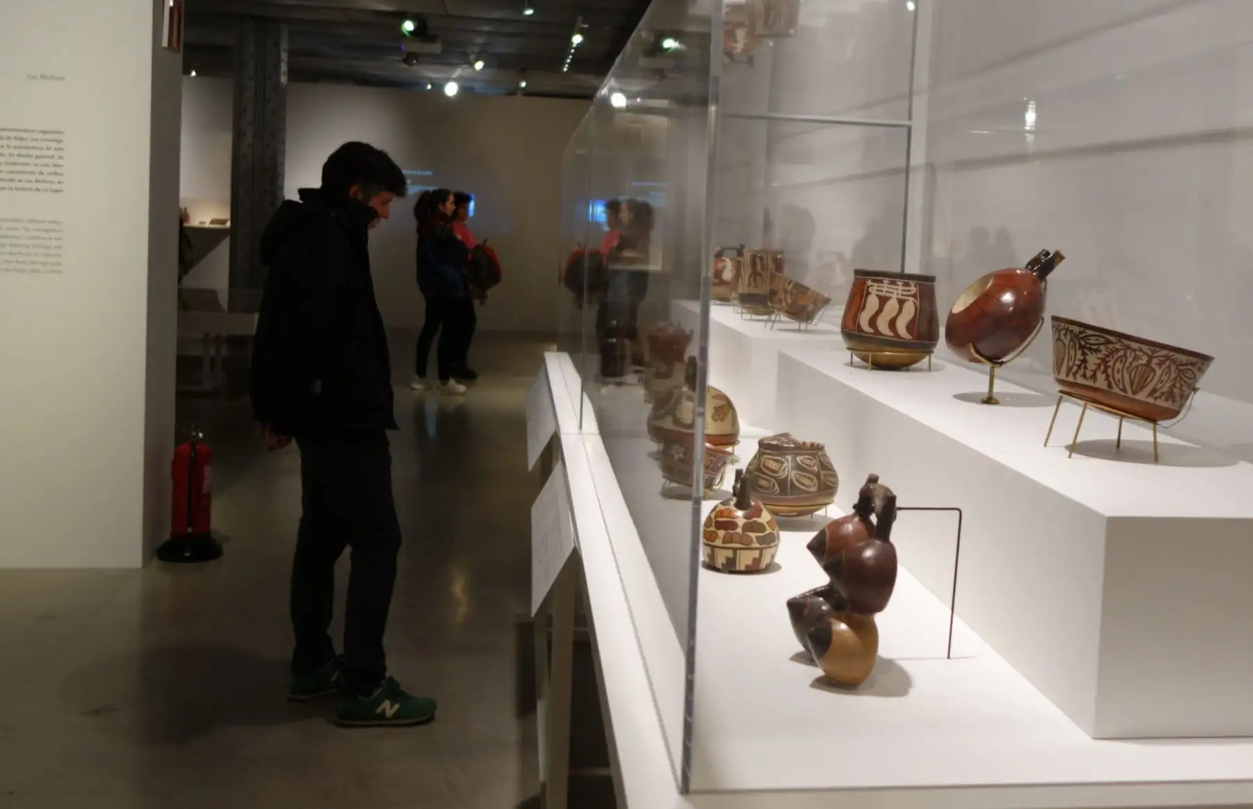 Exposición sobre la cultura Nasca, "Nasca. Buscando huellas en el desierto", que se desarrolla en Espacio Fundación Telefónica, en el Centro de Madrid, como parte de las actividades de #ARCOmadrid2019, donde el Perú es invitado de honor. Foto: ANDINA/José Vadillo Vila @vadillovila