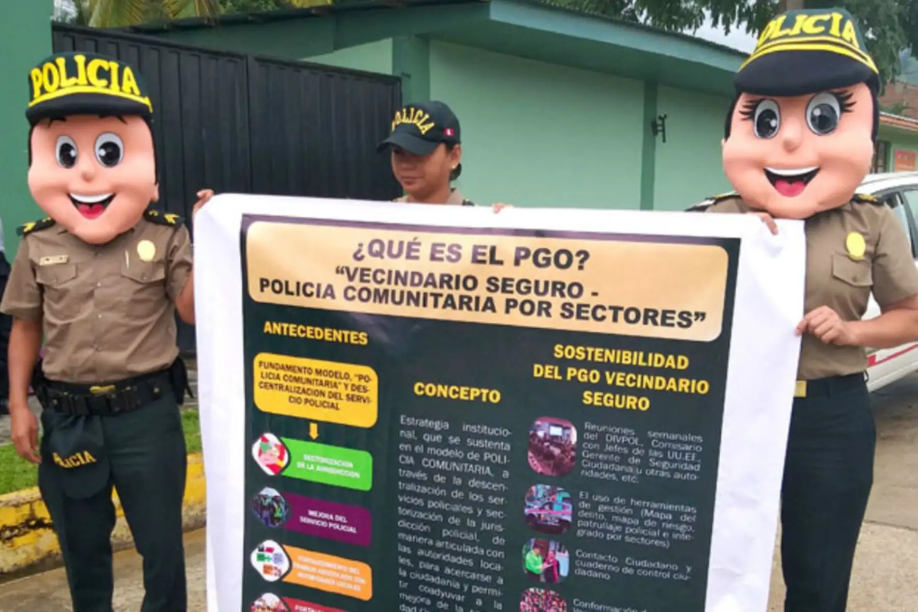La Comisión Nacional para el Desarrollo y Vida sin Drogas (Devida) participa del programa "Vecindario Seguro-Policía Comunitaria por Sectores", estrategia multisectorial que lanzaron la Policía Nacional del Perú y la Municipalidad de Mazamari para reducir la delincuencia y combatir el tráfico de drogas en este distrito de la provincia de Satipo, región Junín.