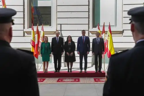 Presidente Martín Vizcarra cumple visita oficial a España.